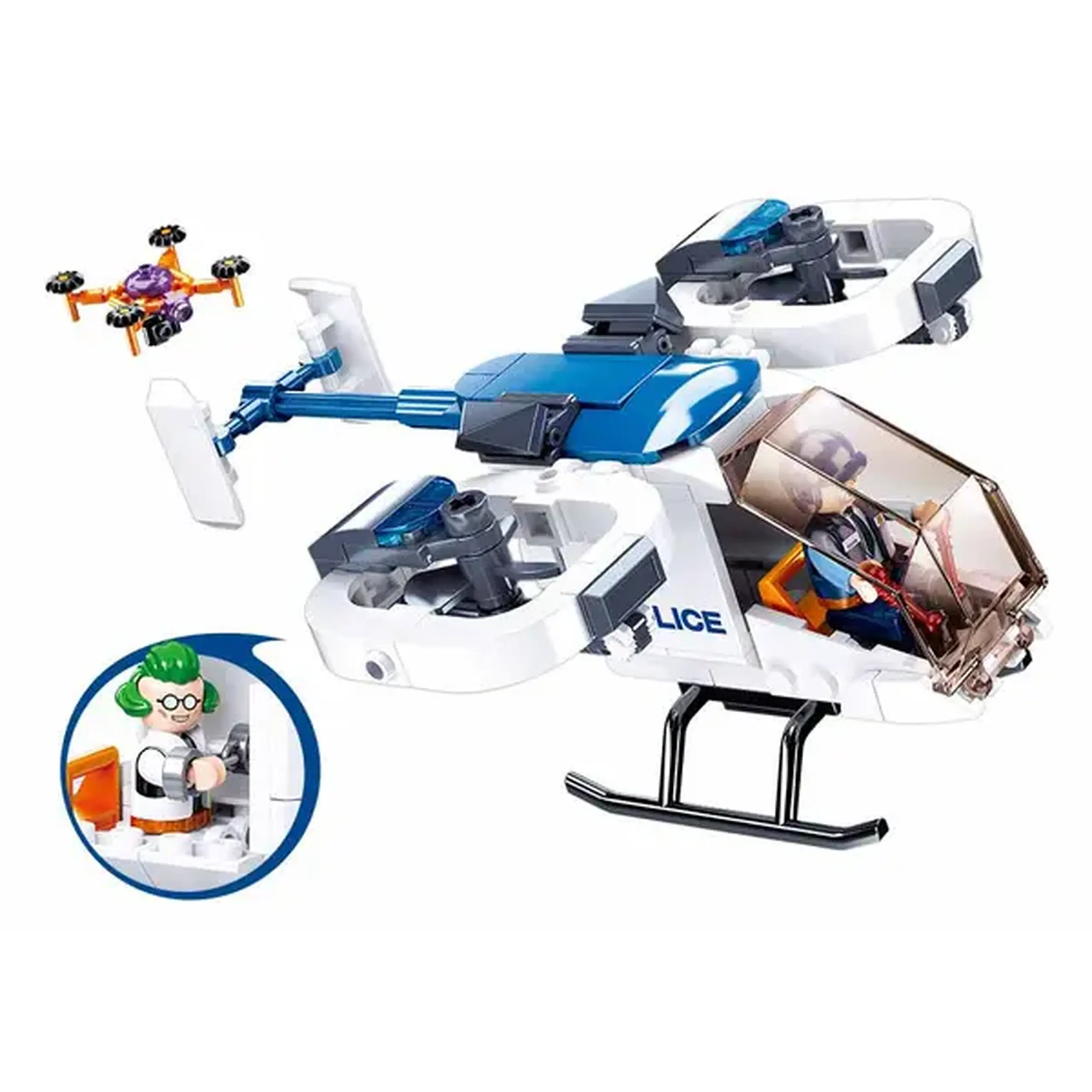 Set de construcție ”Elicopter blindat", 161 elem.