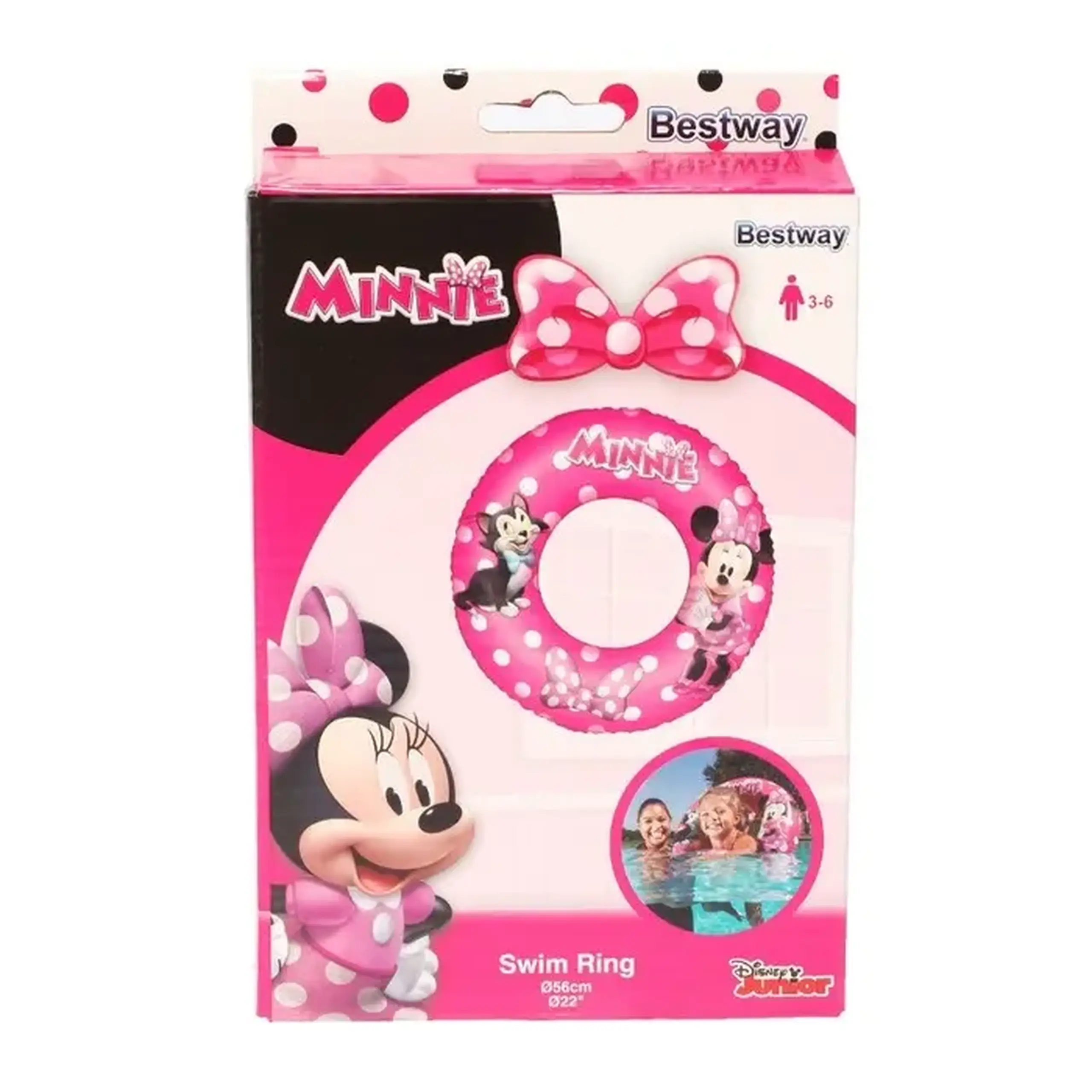 Bestway Cerc gonflabil MINNIE MOUSE d56cm, 3-6 ani