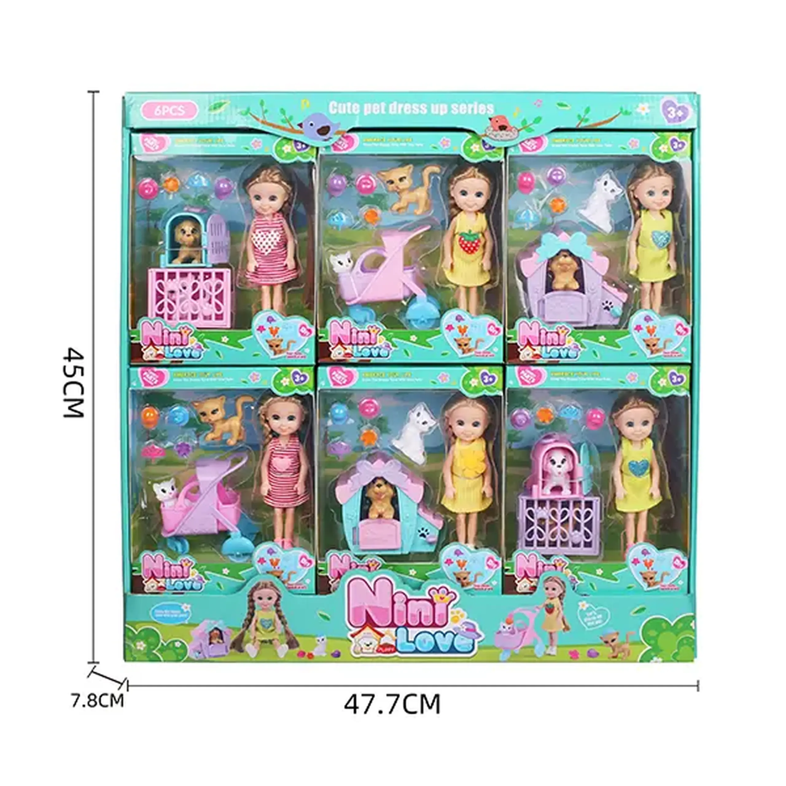 Păpușă Enjoy Sports Nini Love (15cm)