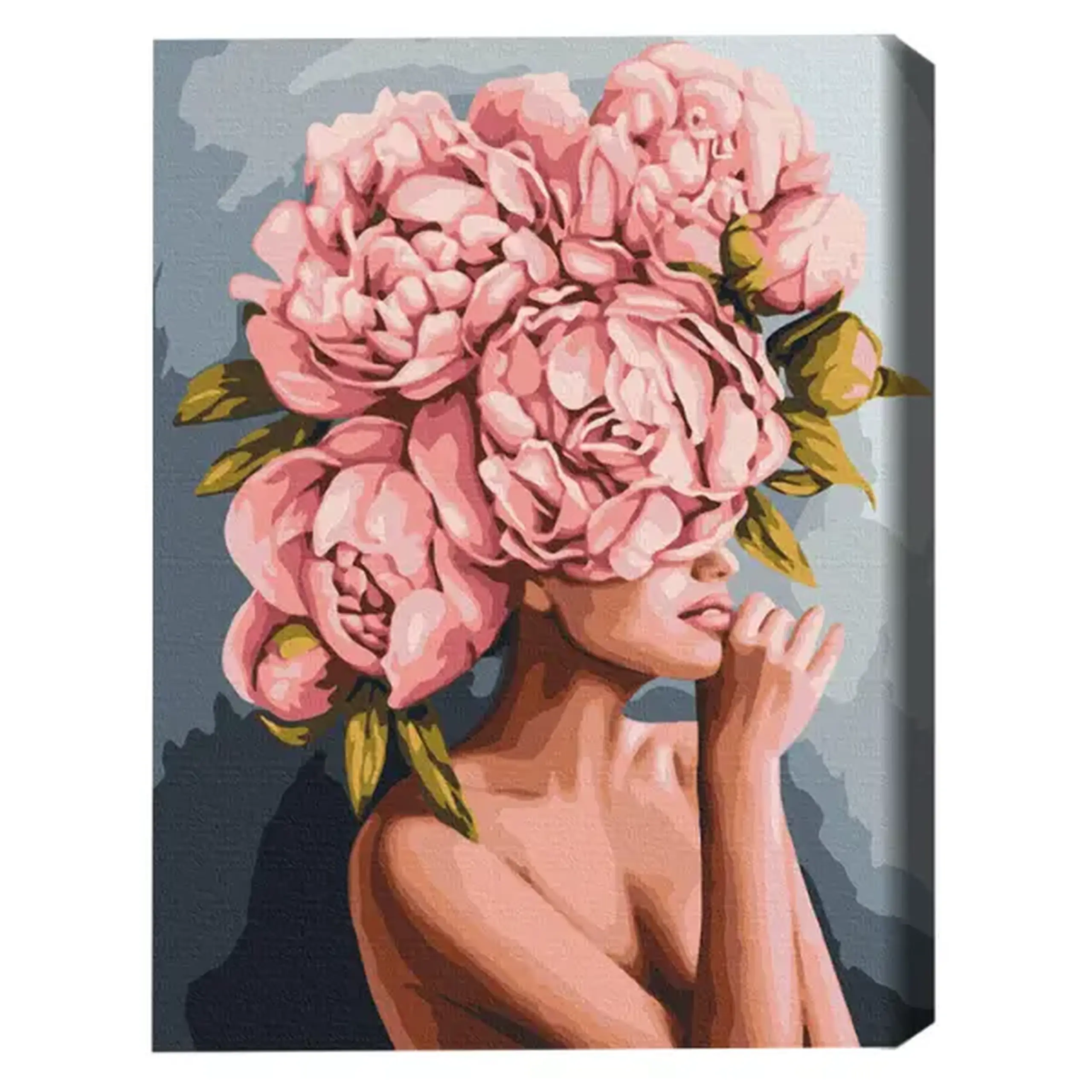 Pictură pe numere 40*50 cm (în cutie) - Atingere de bujori