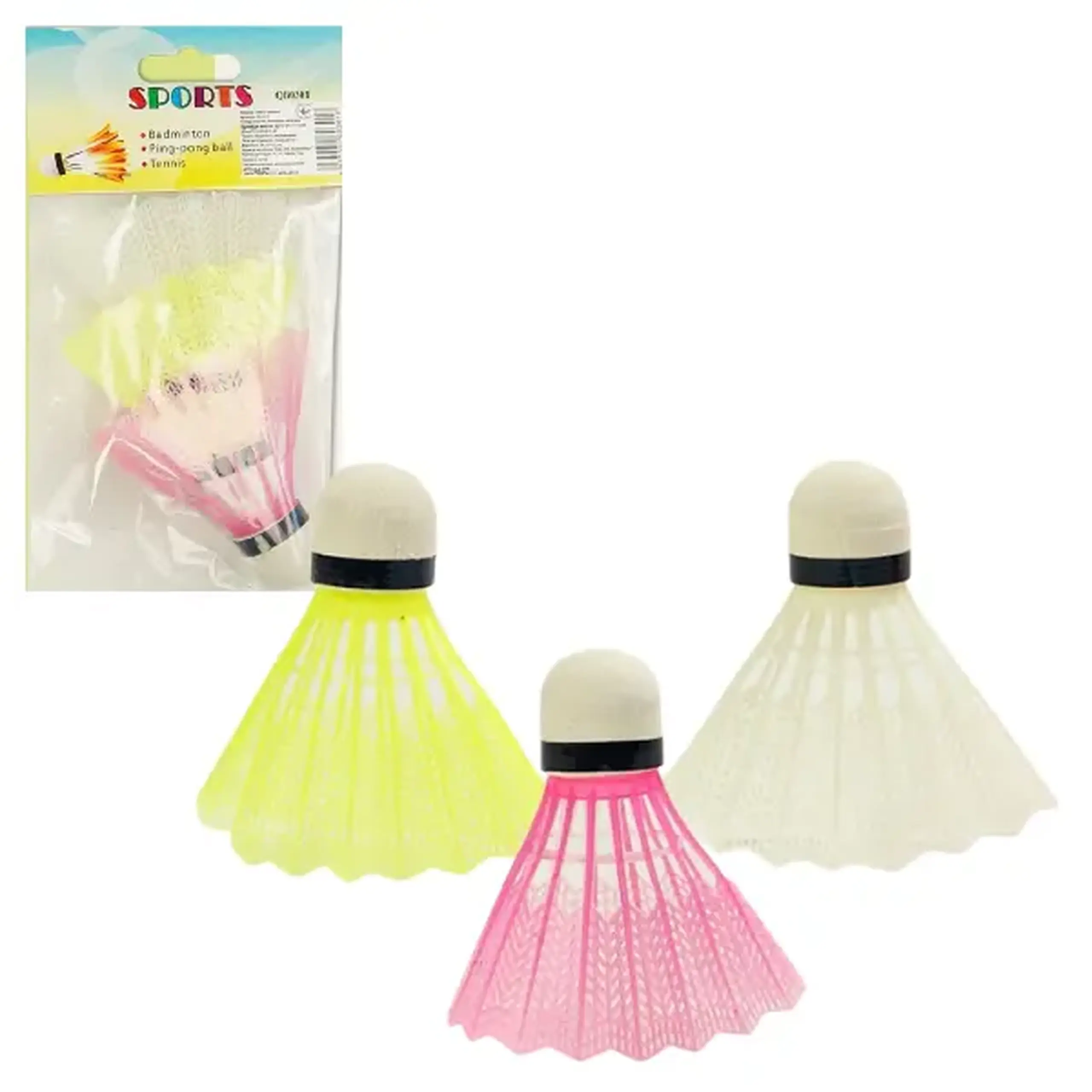 Set de fluturași pentru badminton (3 buc.)