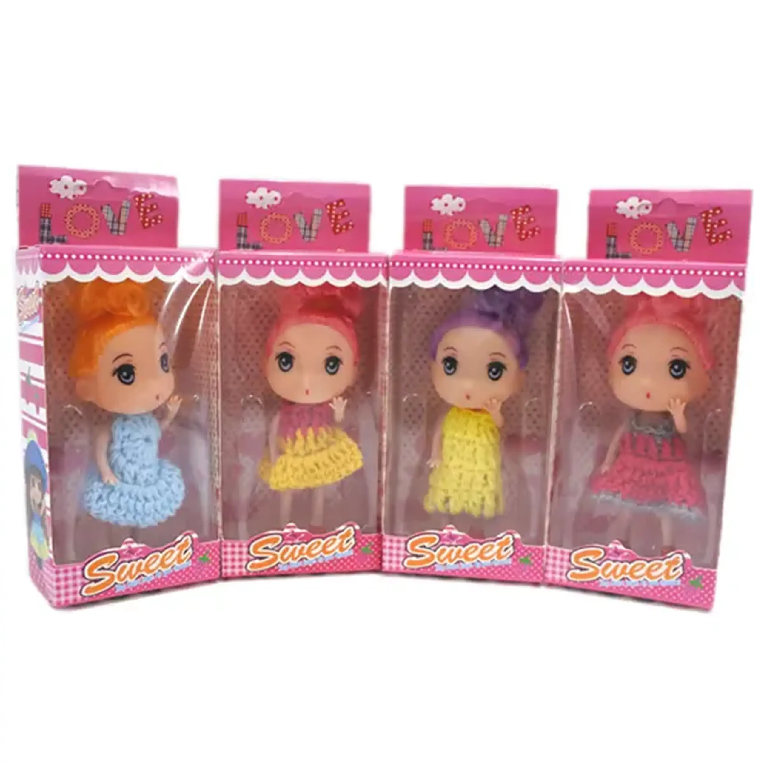 Mini păpușa ”Sweet” 7cm. (în asortiment)