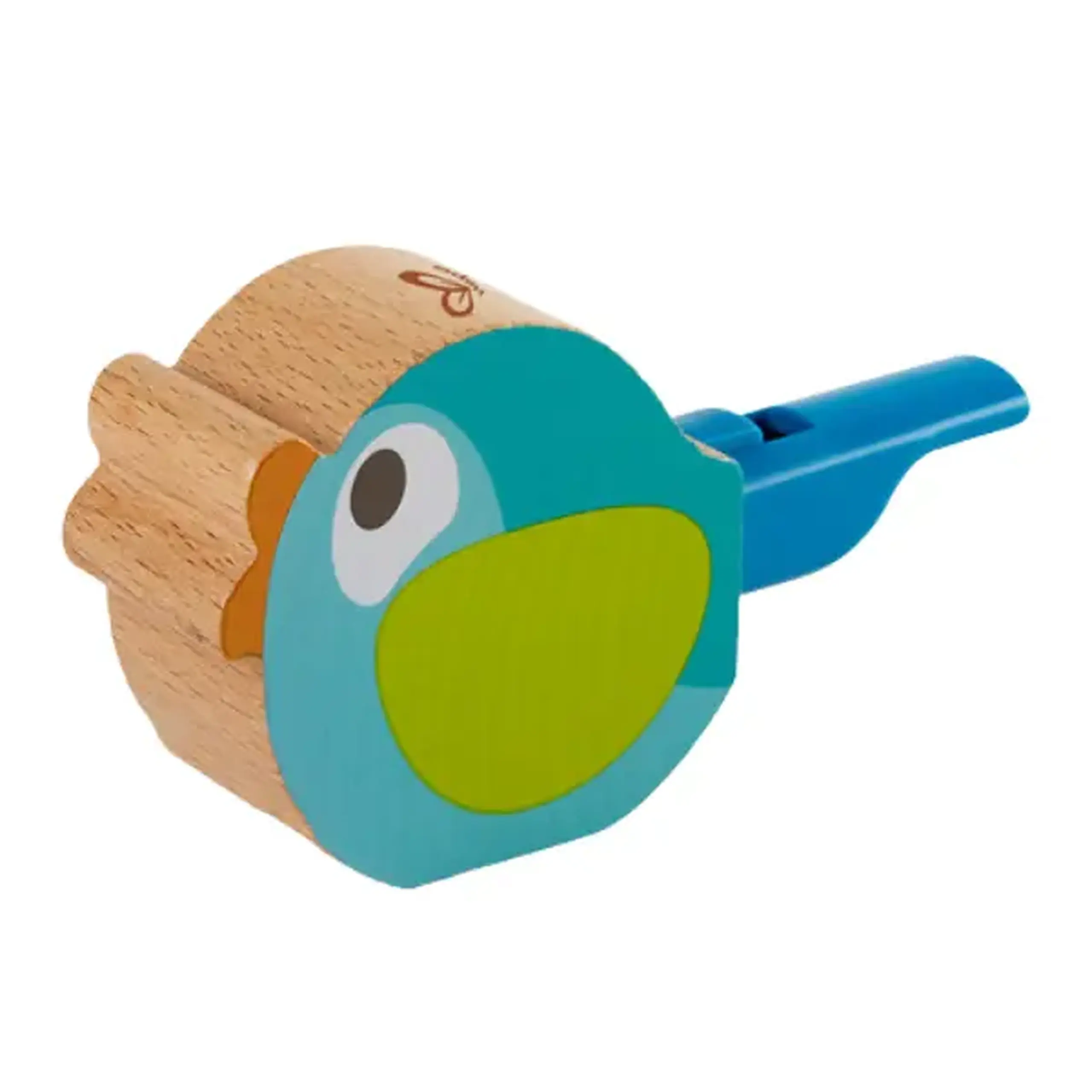 Fluier "Pasăre", de culoare turcoaz
