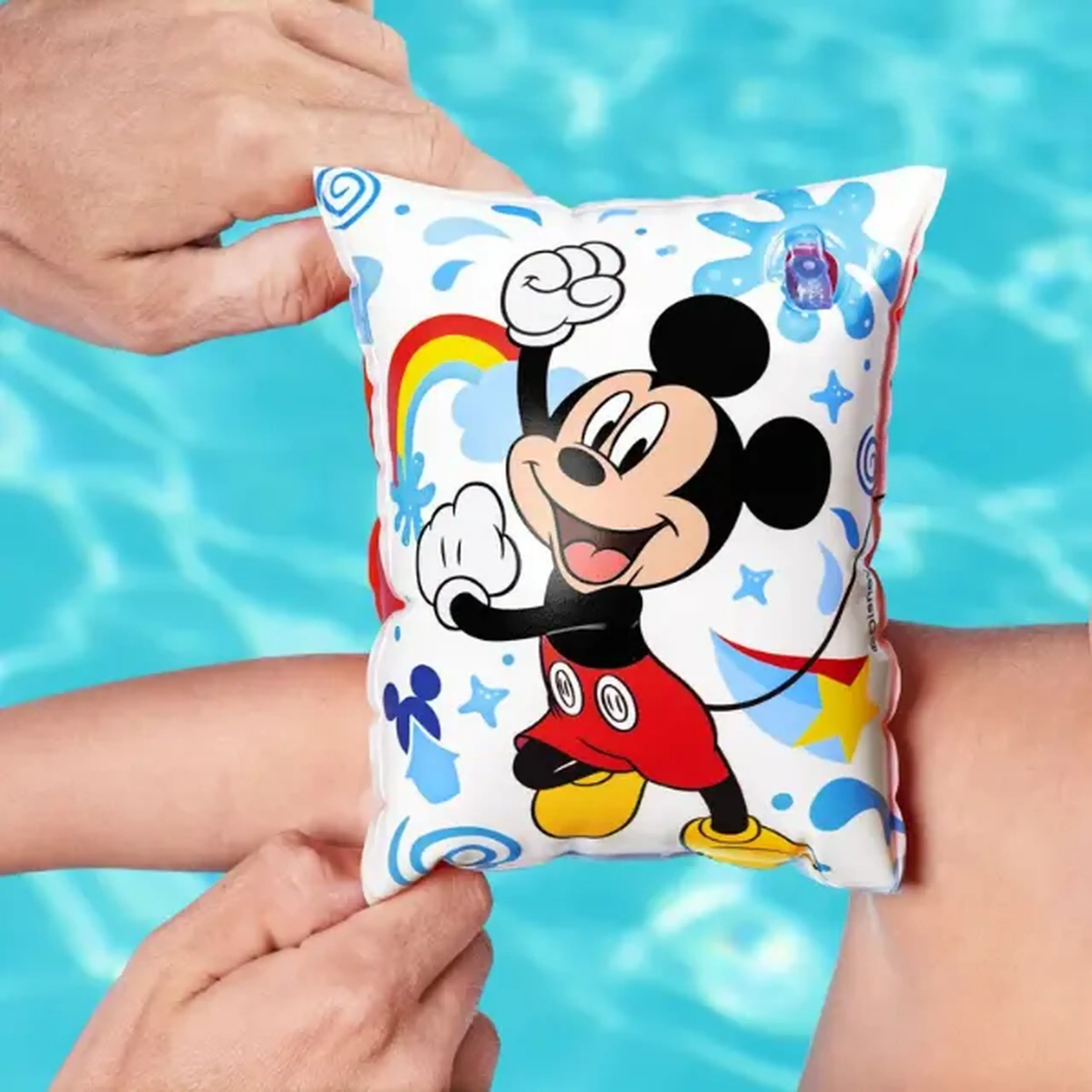 Bestway Aripioare de înot gonflabile “Mickey și prietenii” 23×15 cm, 3-6 ani