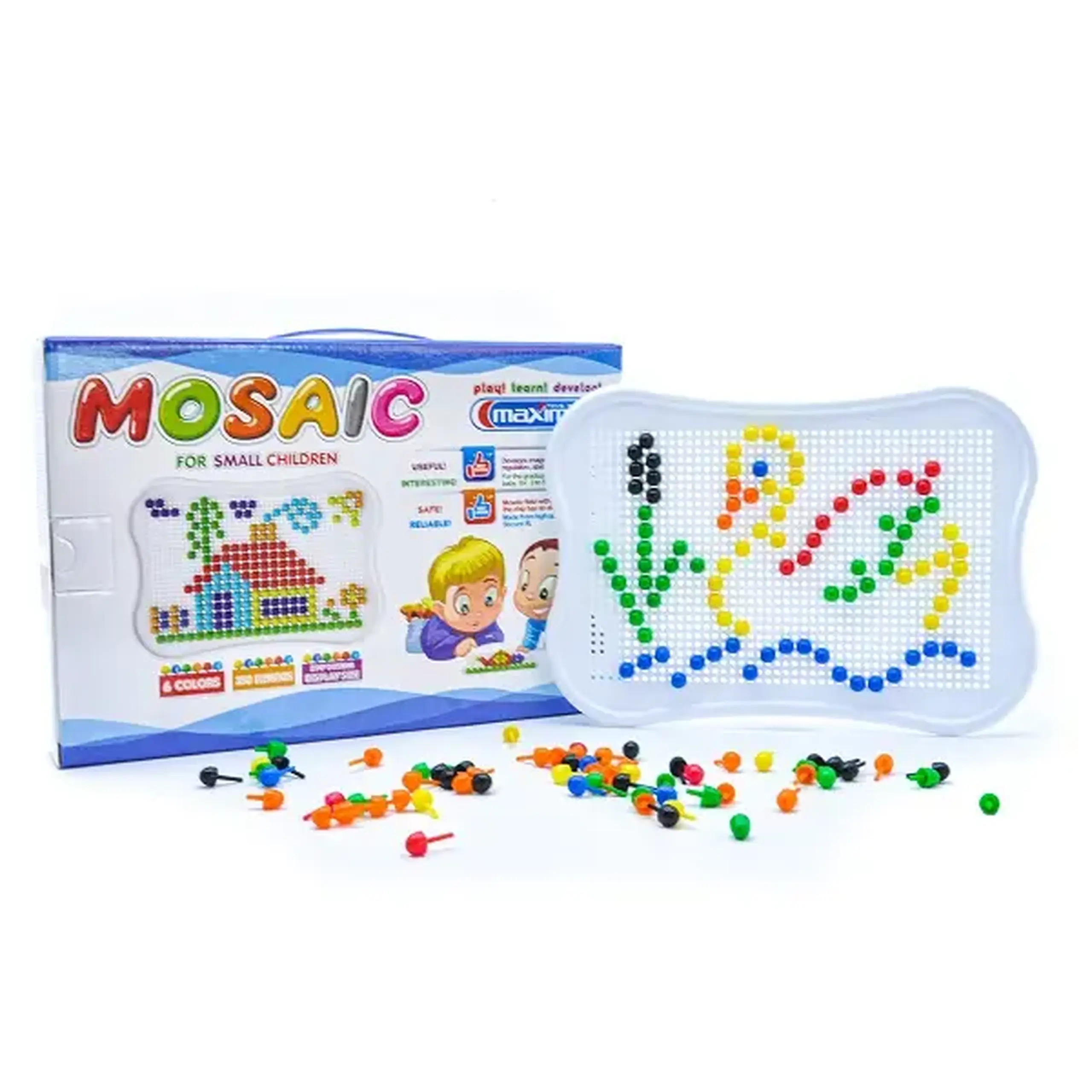 Set de joc „Mozaica pentru cei mici” 350 elem.