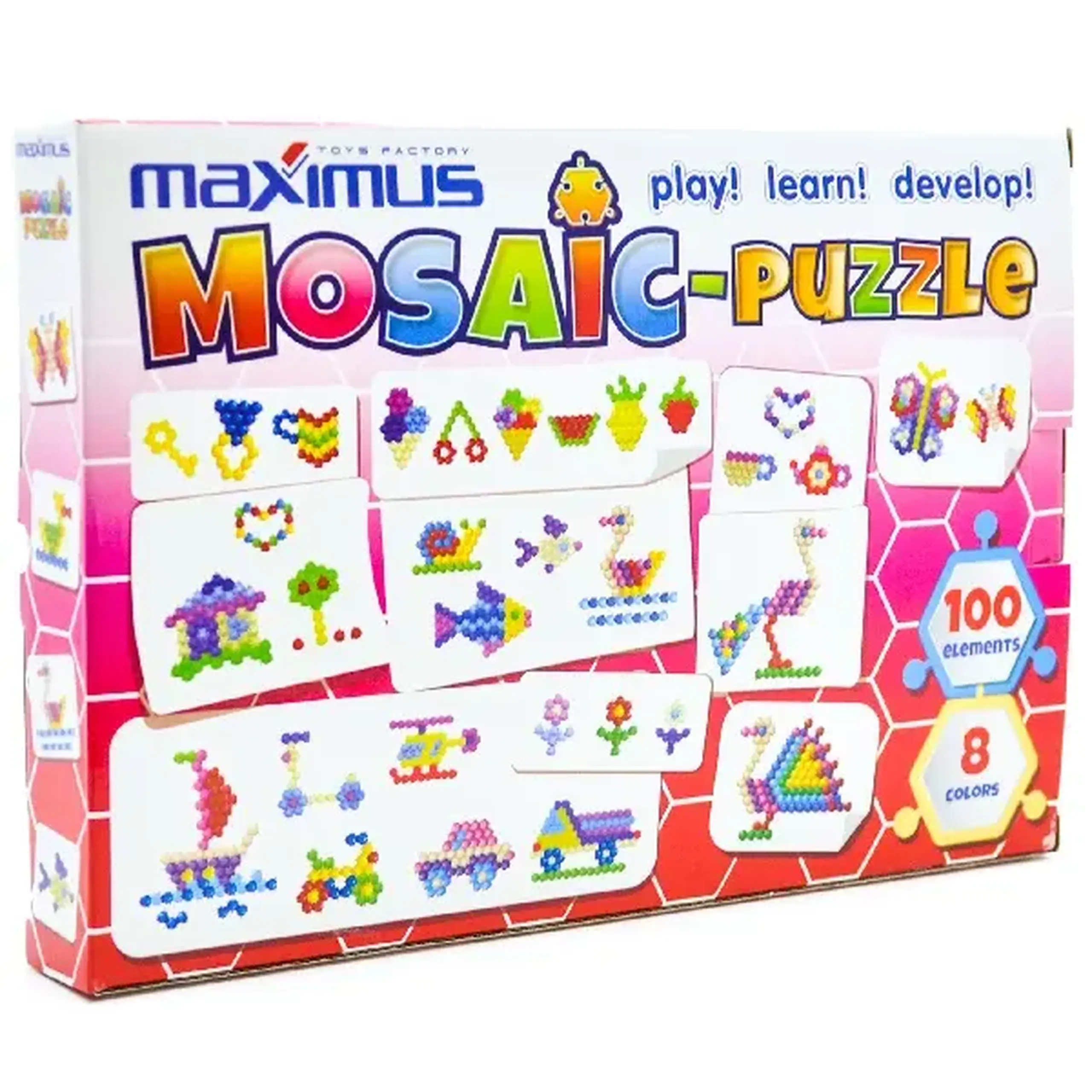 Set de joc „Mozaică-puzzle” 100 elem.