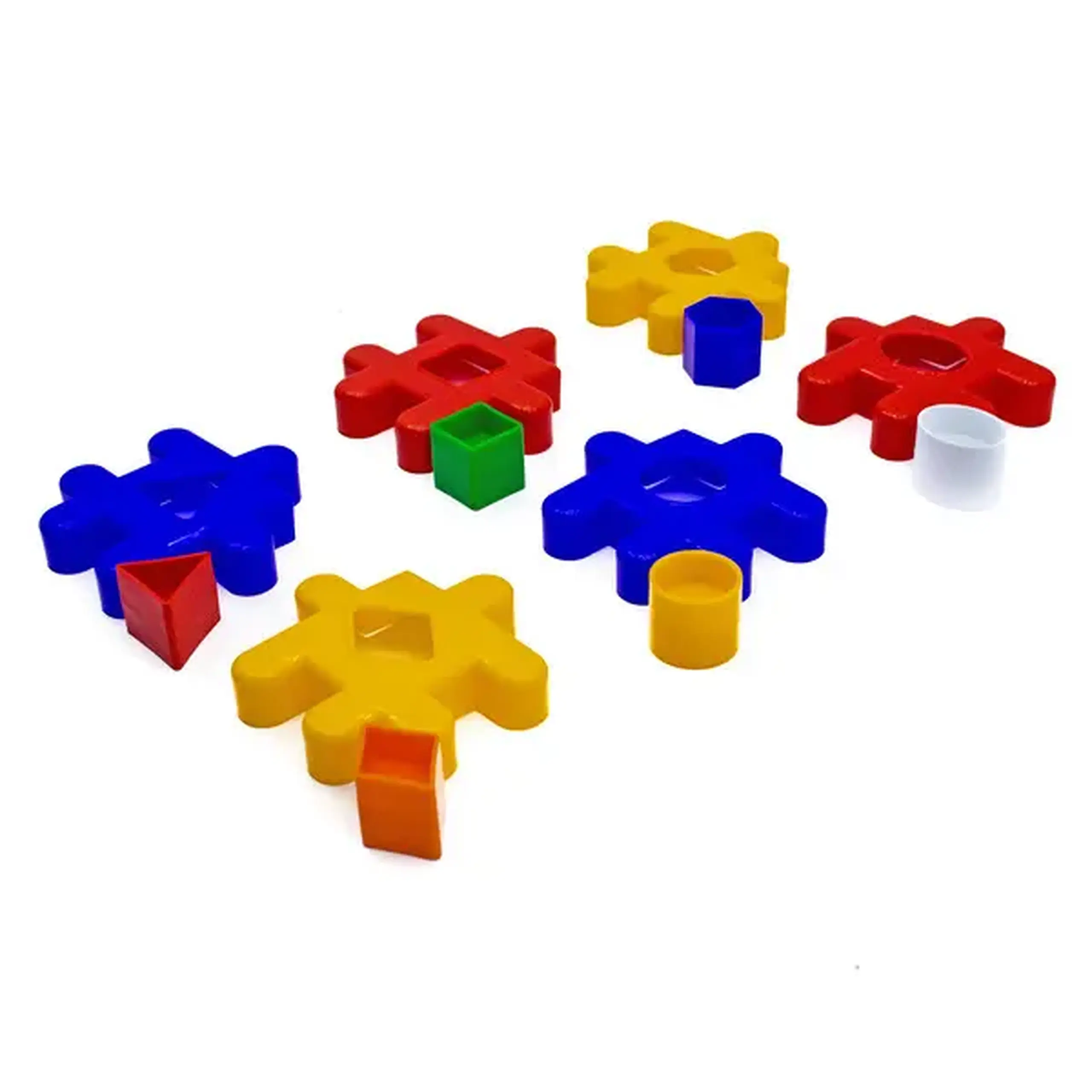Jucărie-sorter "Cubul logic 3D" 12 elem.