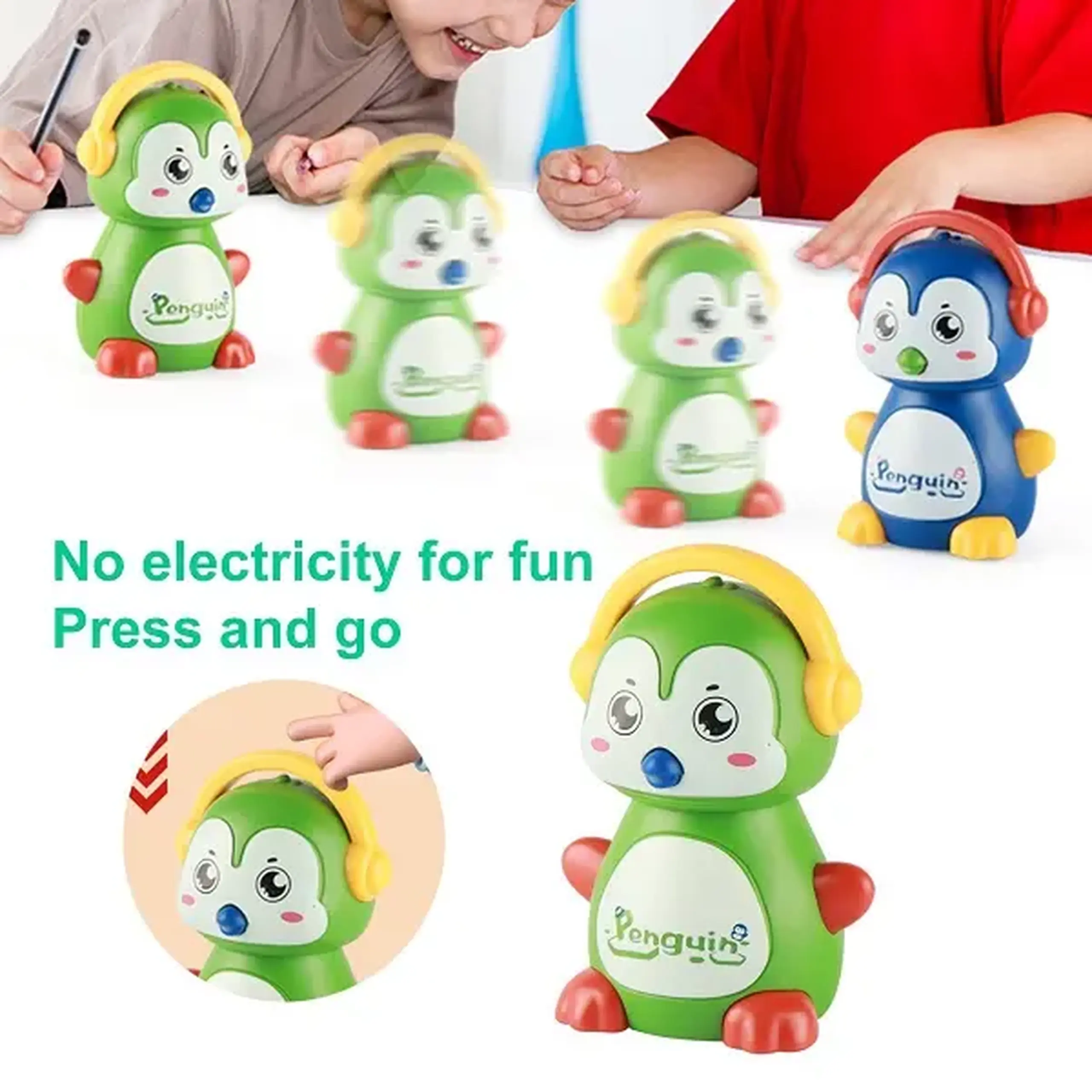 Jucărie mecanică ”Pinguin” (4 modele)