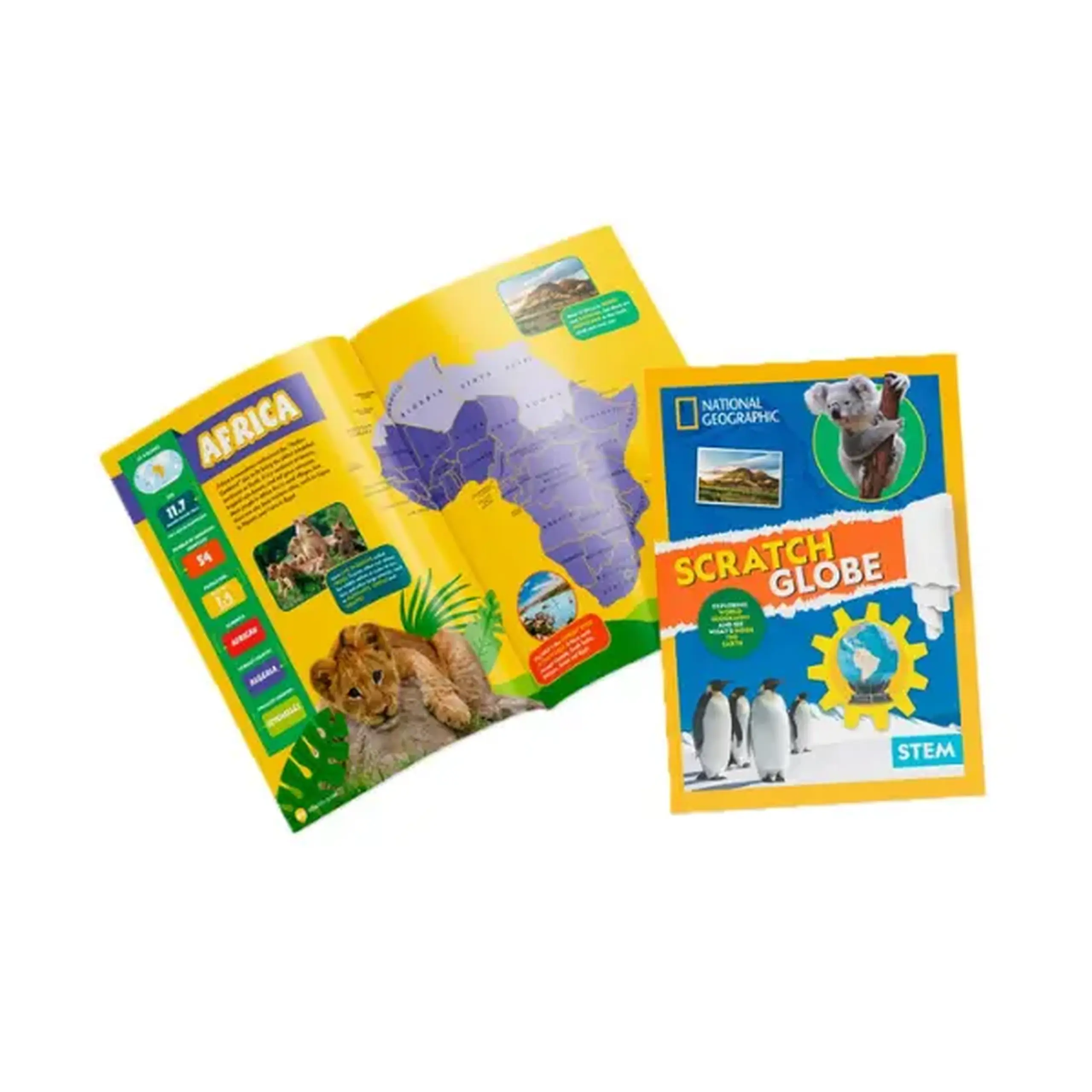 STEM Series 3D puzzle "Glob pământesc" - studiem geografia lumii, 31 elem.