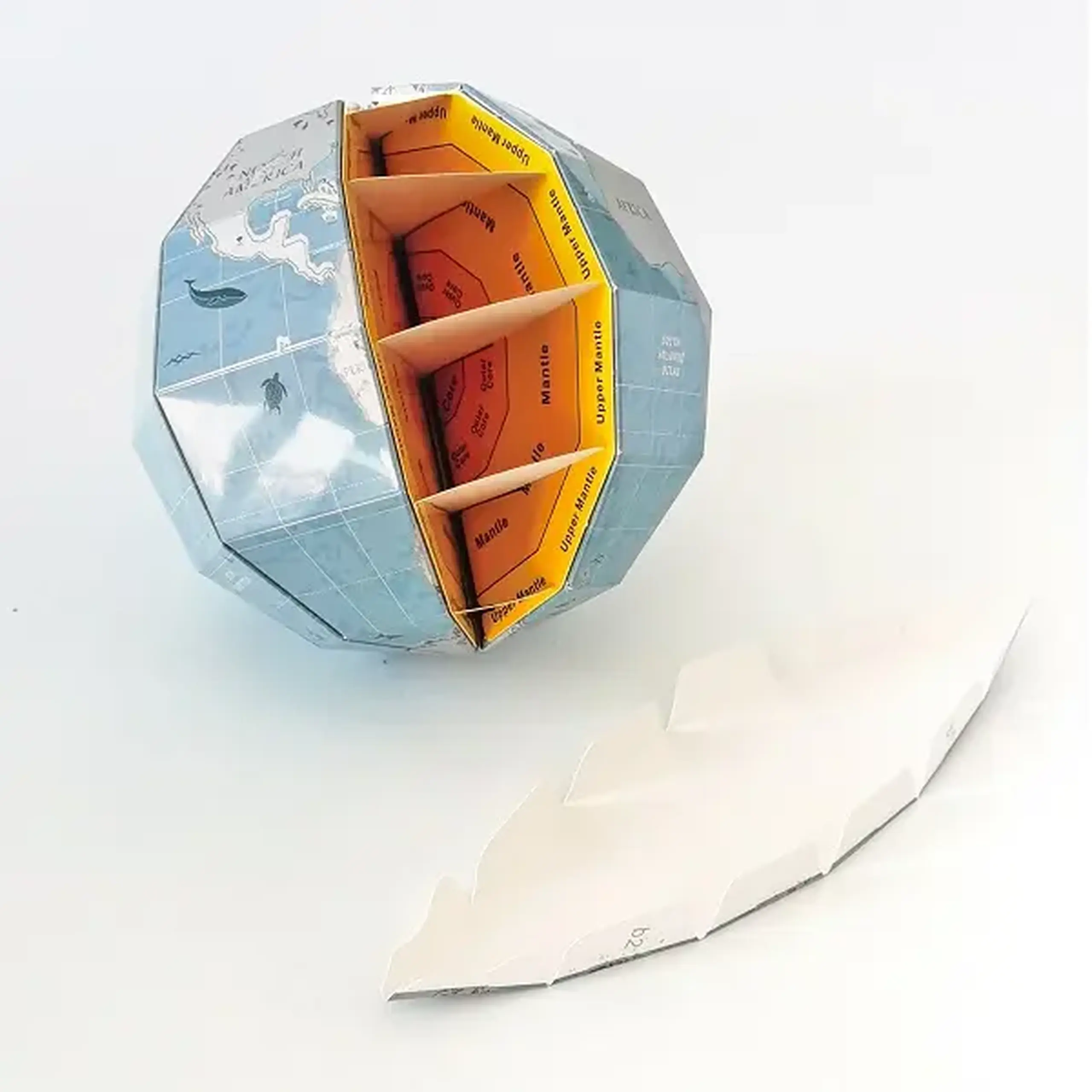 STEM Series 3D puzzle "Glob pământesc" - studiem geografia lumii, 31 elem.