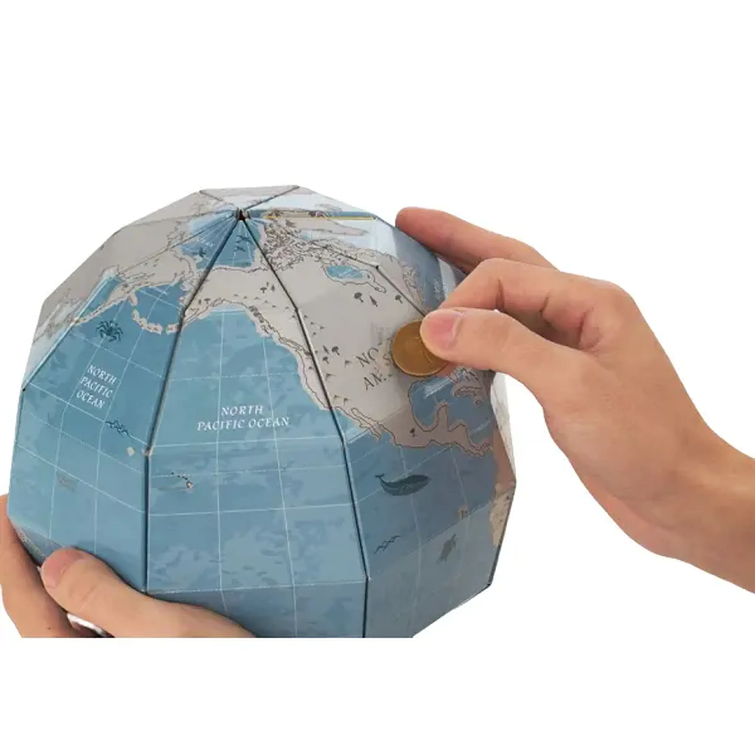 STEM Series 3D puzzle "Glob pământesc" - studiem geografia lumii, 31 elem.