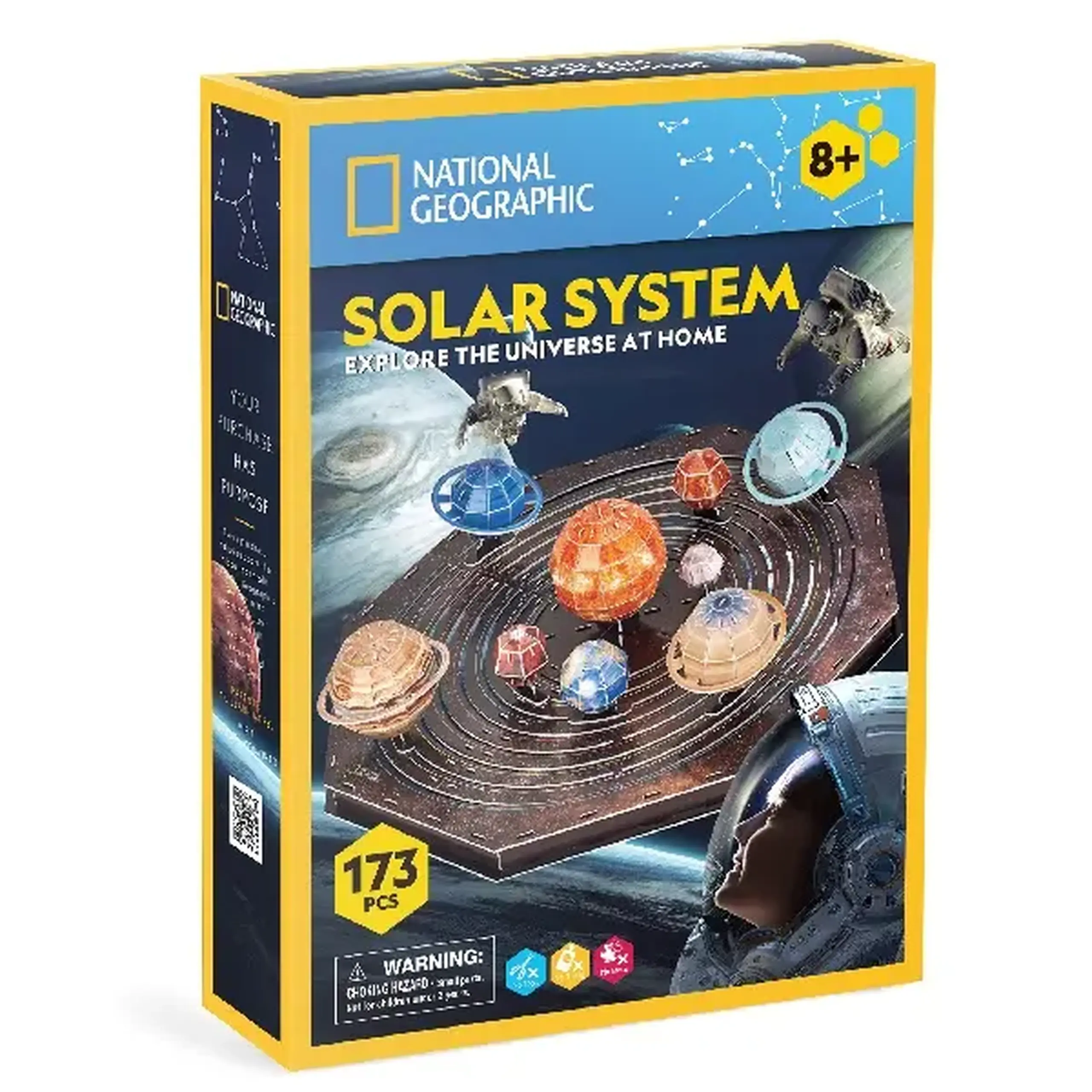 STEM Series 3D puzzle "Sistemul solar" - studiem planetele, 173 elem.