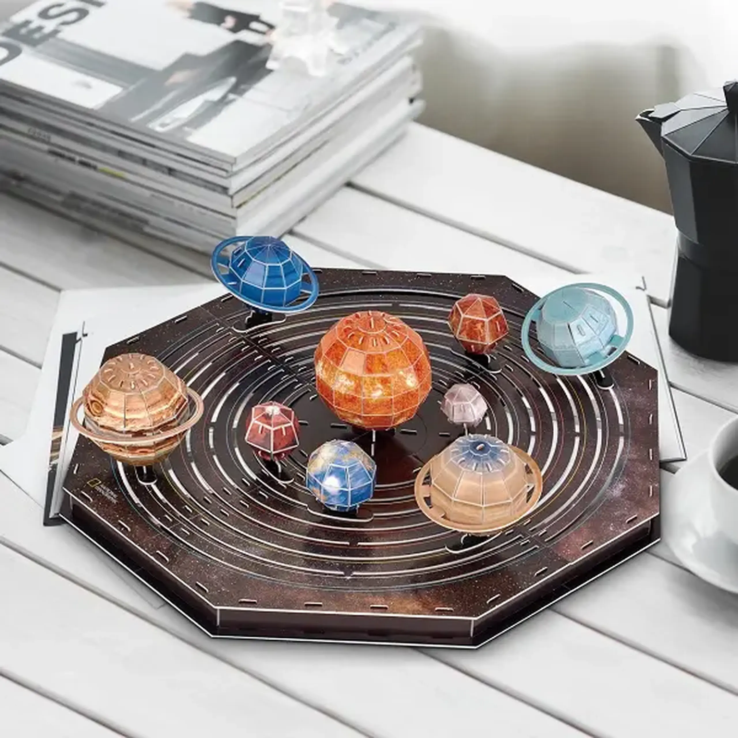 STEM Series 3D puzzle "Sistemul solar" - studiem planetele, 173 elem.