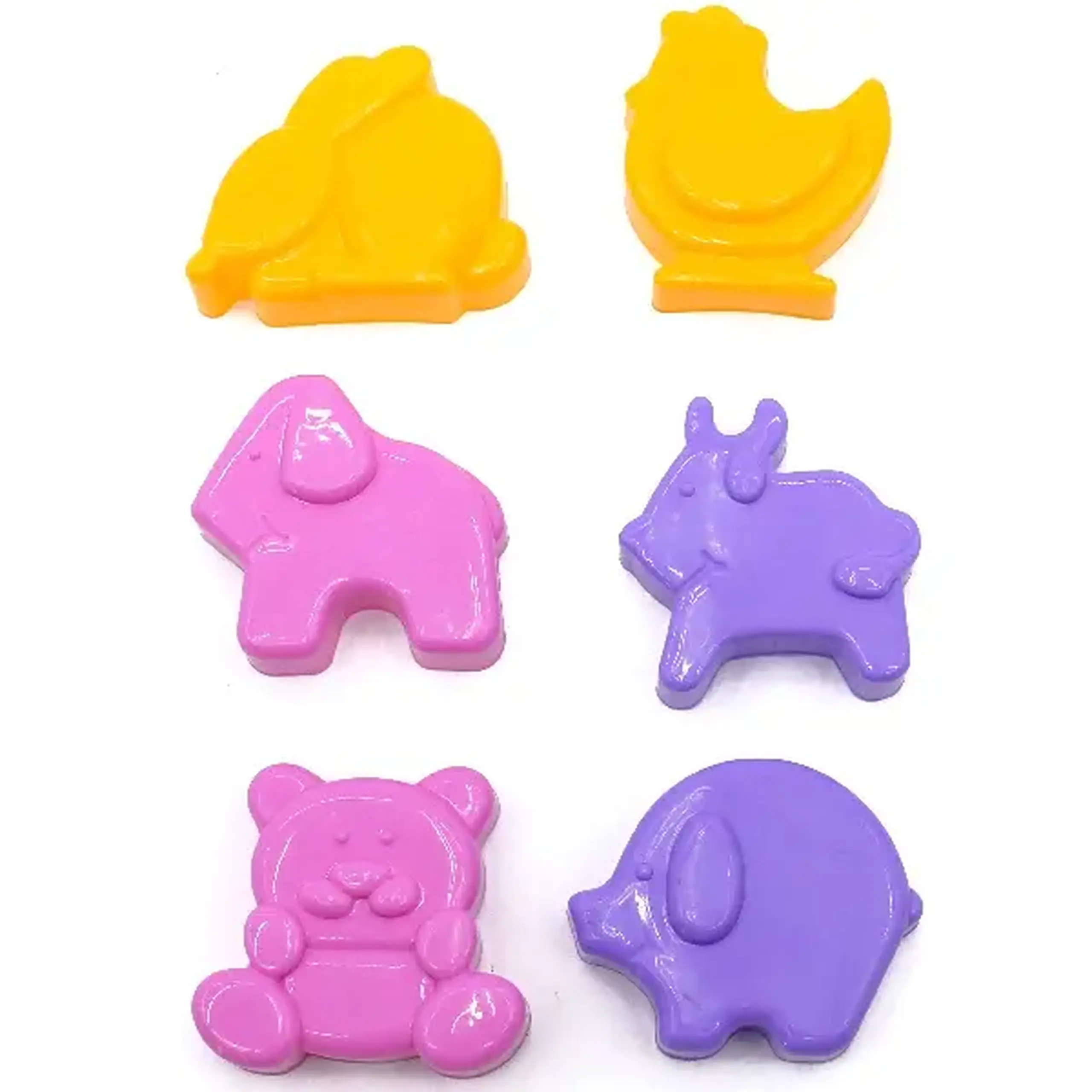 Set forme pentru nisip "Animale de companie", 6 buc