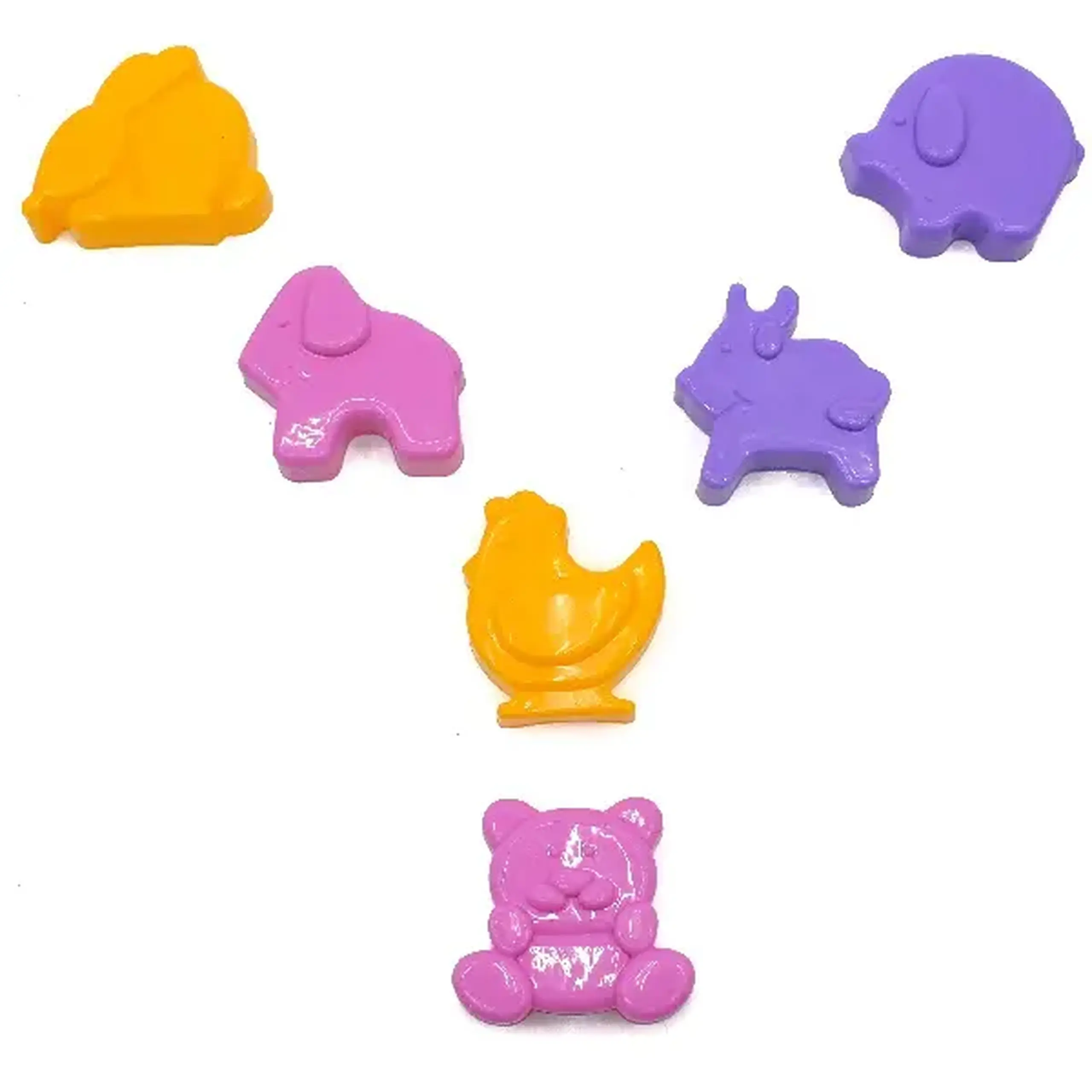 Set forme pentru nisip "Animale de companie", 6 buc