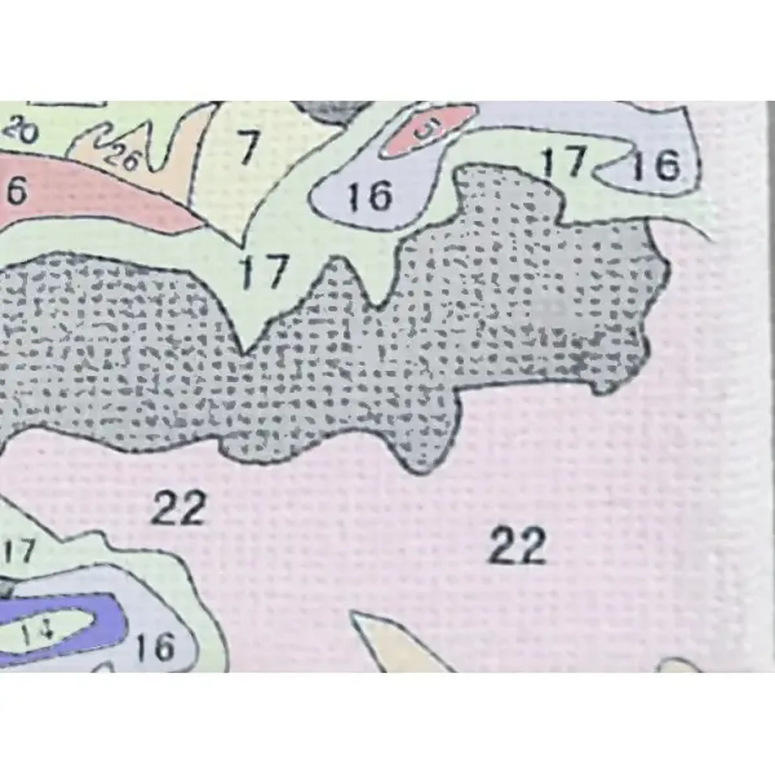 Pictură pe numere 40*50 сm (fără cutie) PREMIUM – Ocean de gânduri