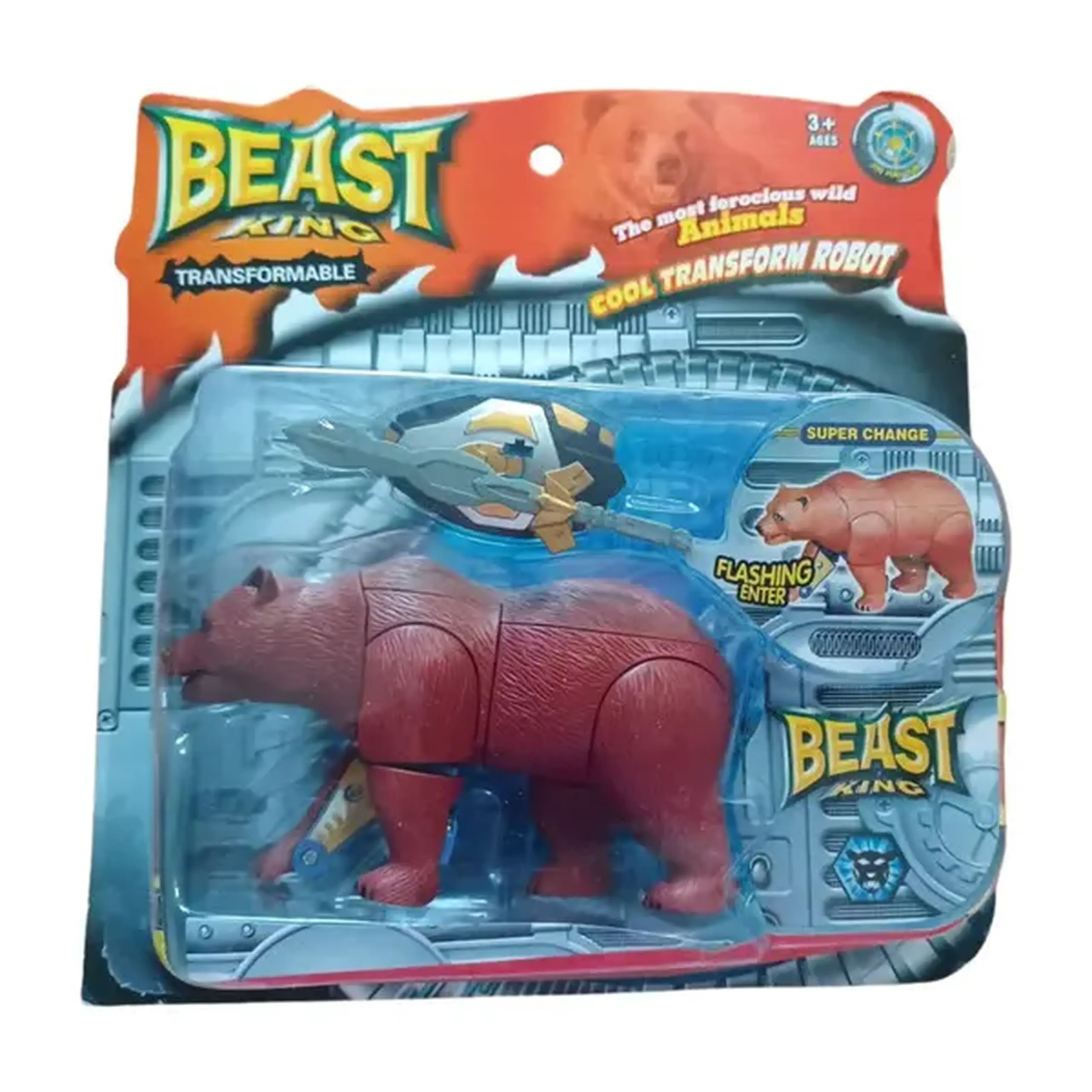 Animale-transformers „Regele animalelor”, în sortiment