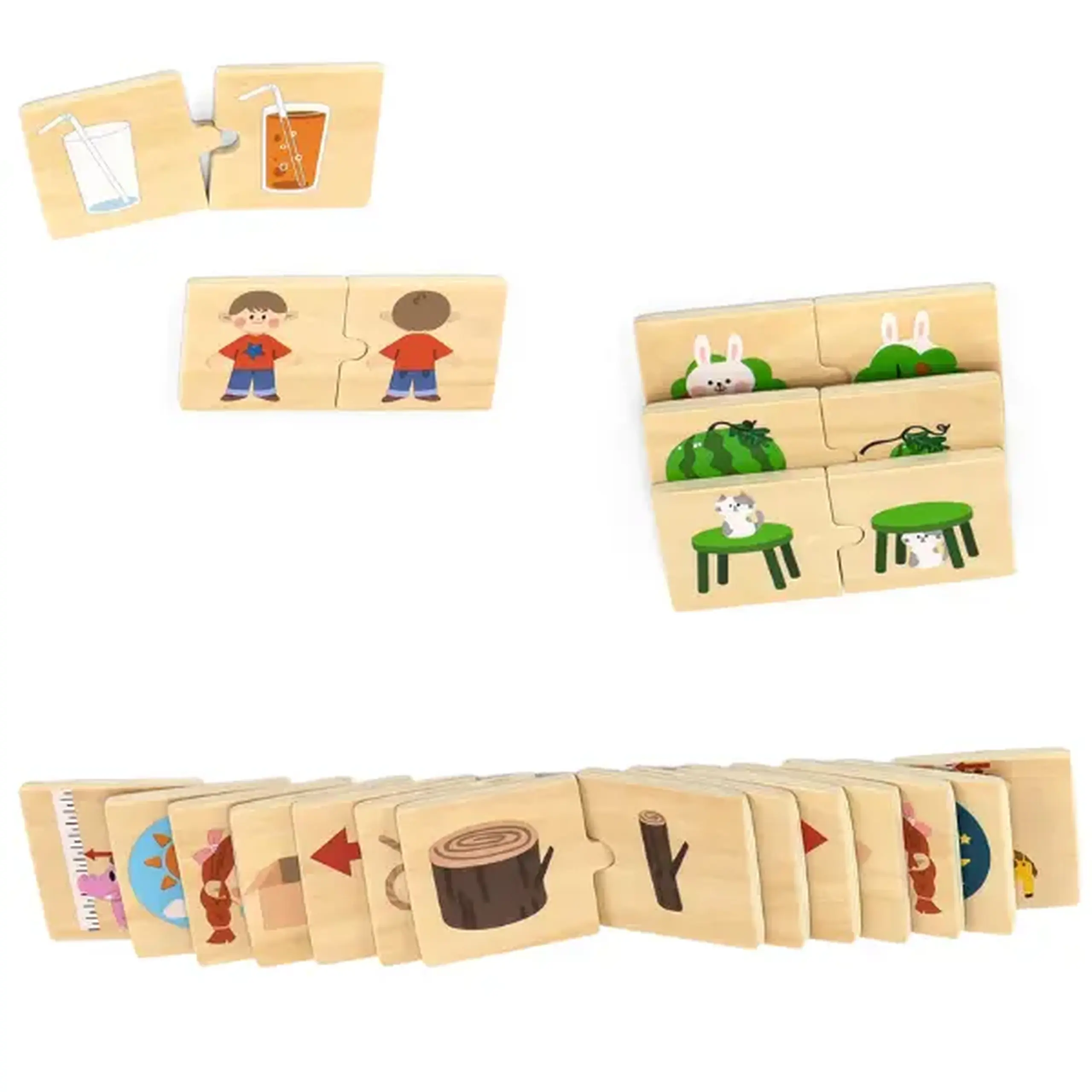 Joc de puzzle „Antinomic” 24 elem.