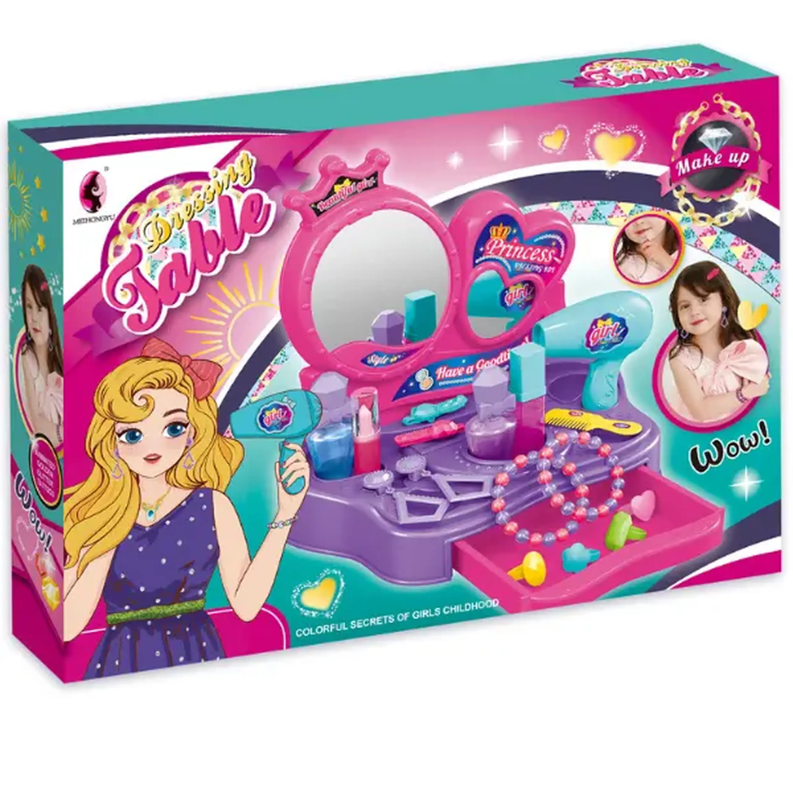 Set de joc "Oglindă de masă cu accesorii"