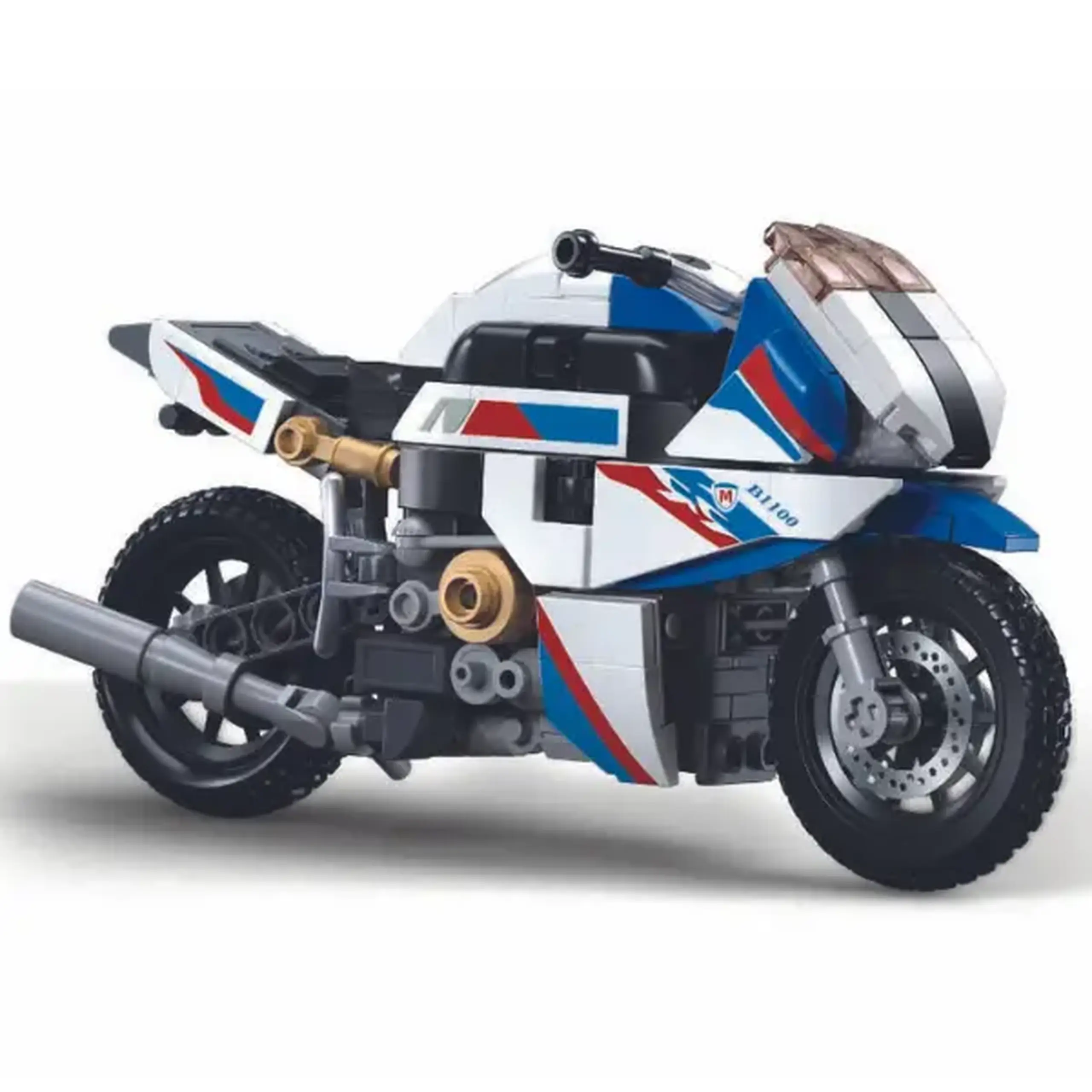 Set de construcție „Motocicleta S1000MS”, scara 1:12, 242 elem.