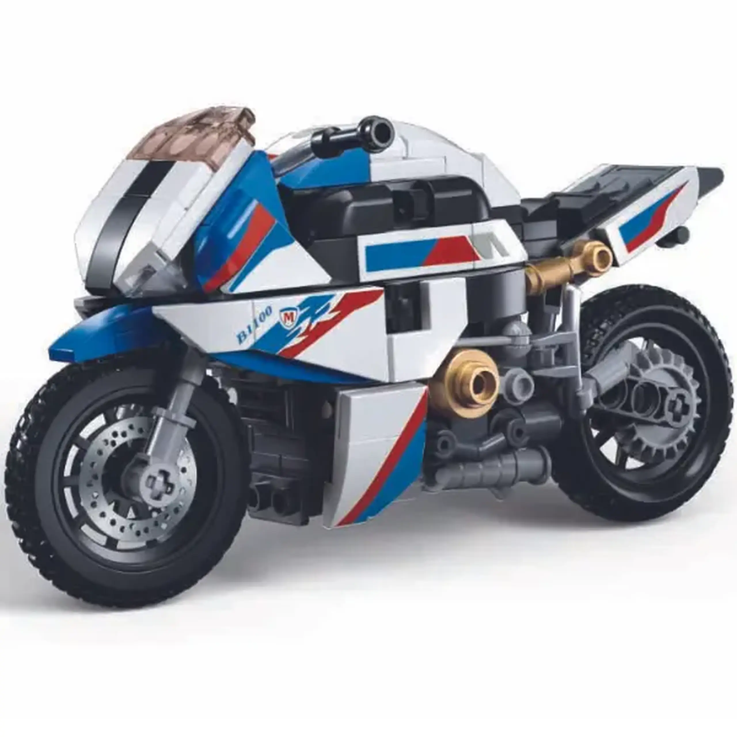 Set de construcție „Motocicleta S1000MS”, scara 1:12, 242 elem.