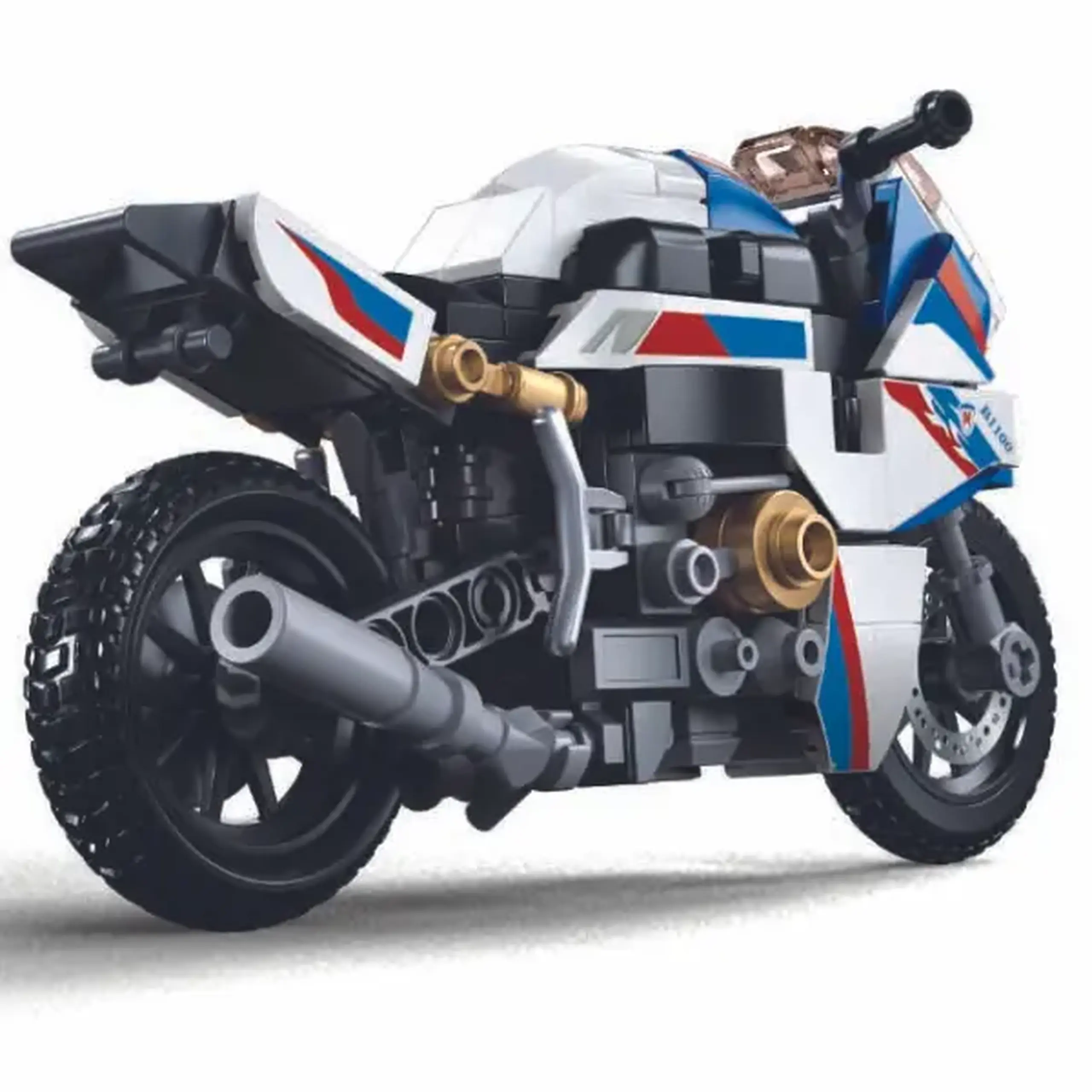 Set de construcție „Motocicleta S1000MS”, scara 1:12, 242 elem.