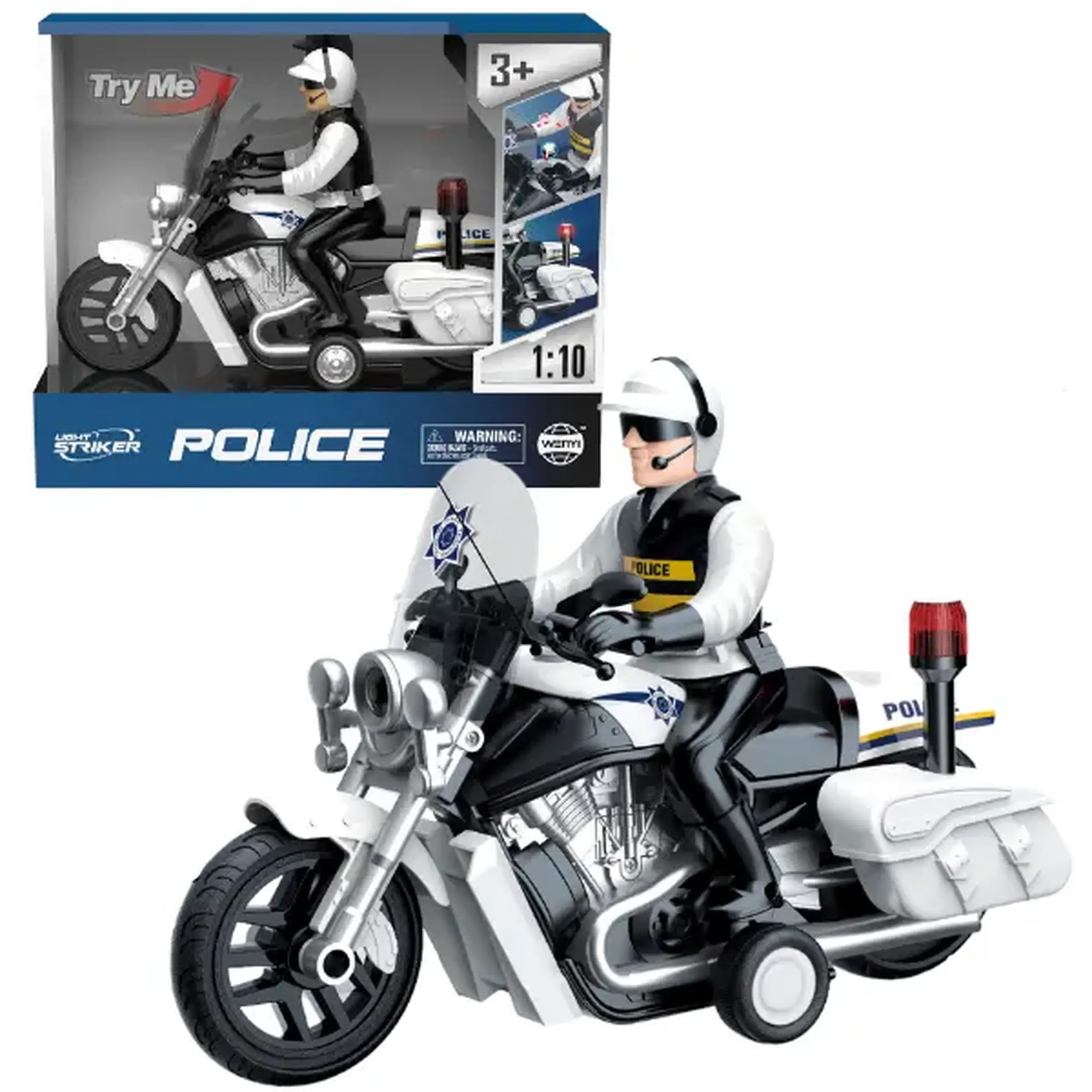1:16 Polițist pe motocicletă (lumină/sunet)