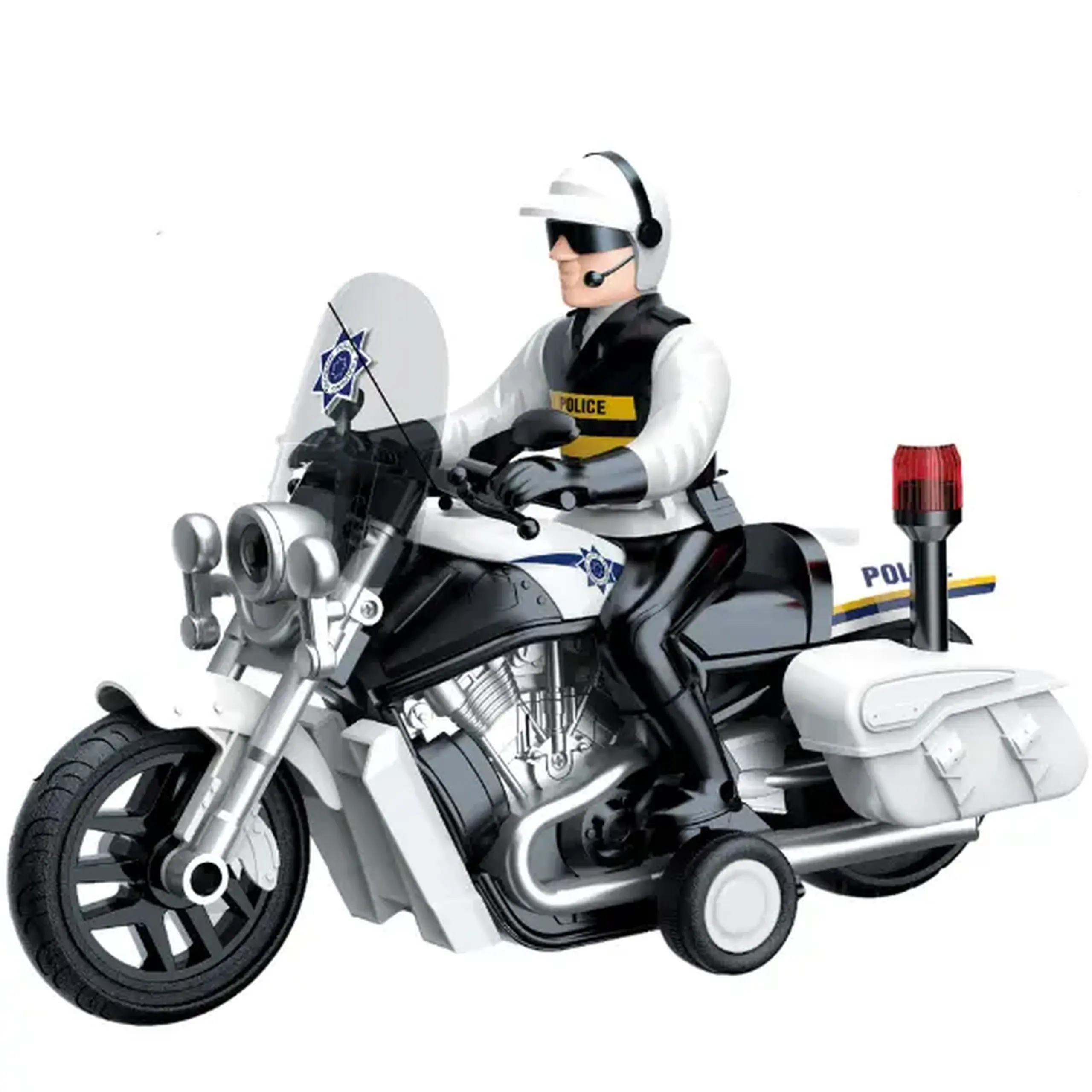 1:16 Polițist pe motocicletă (lumină/sunet)