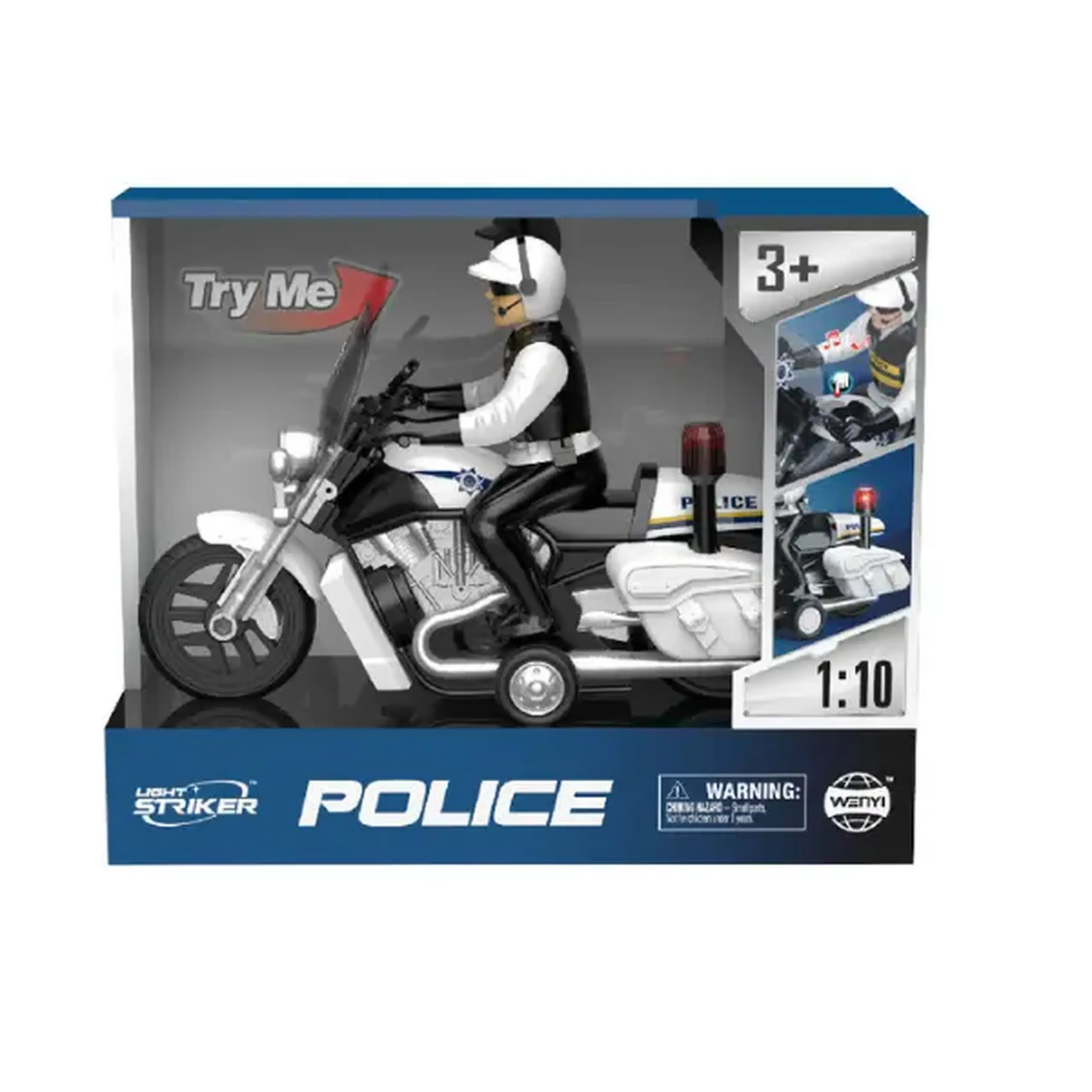 1:16 Polițist pe motocicletă (lumină/sunet)