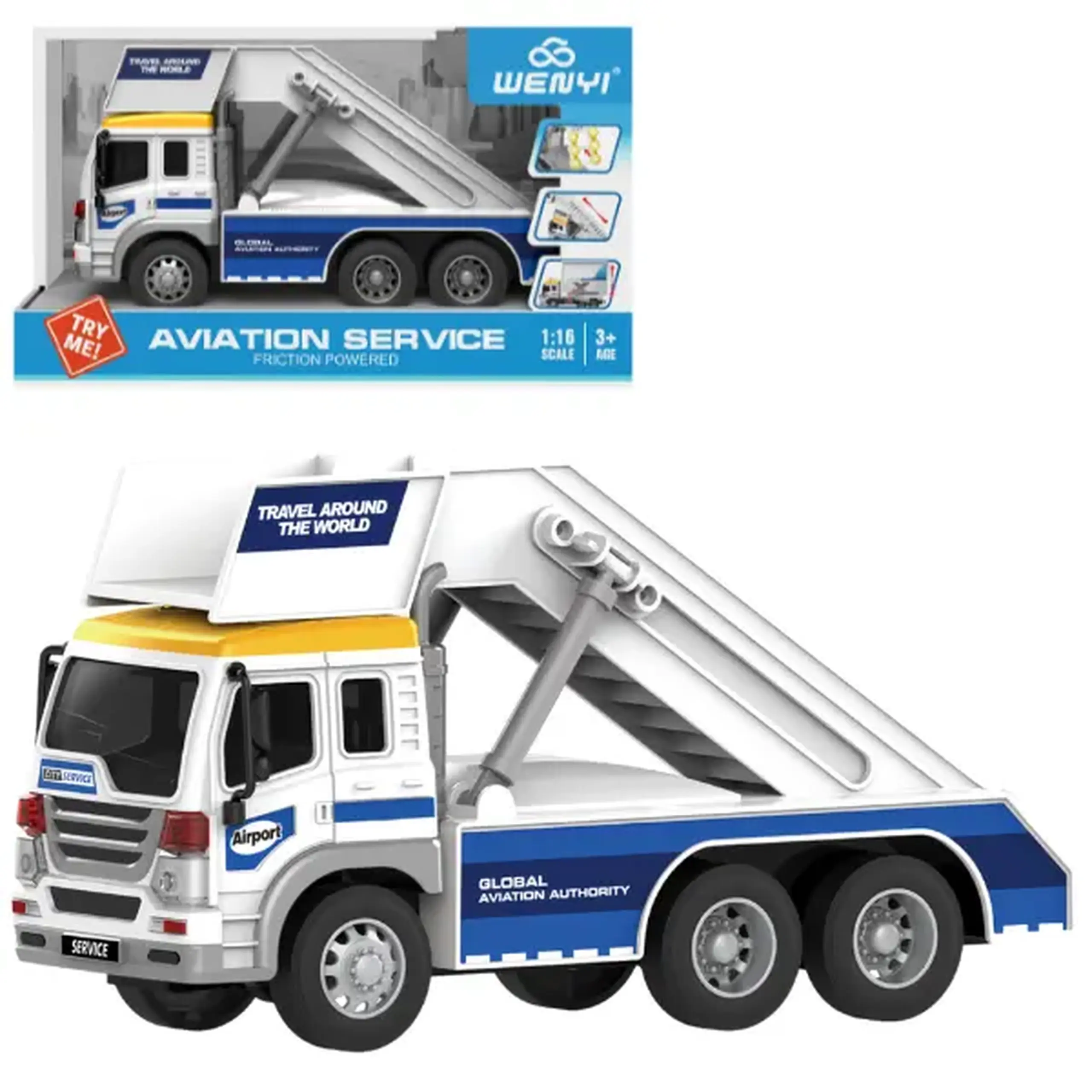 1:16 Vehicul de serviciu aeroportuar (lumini /sunete)