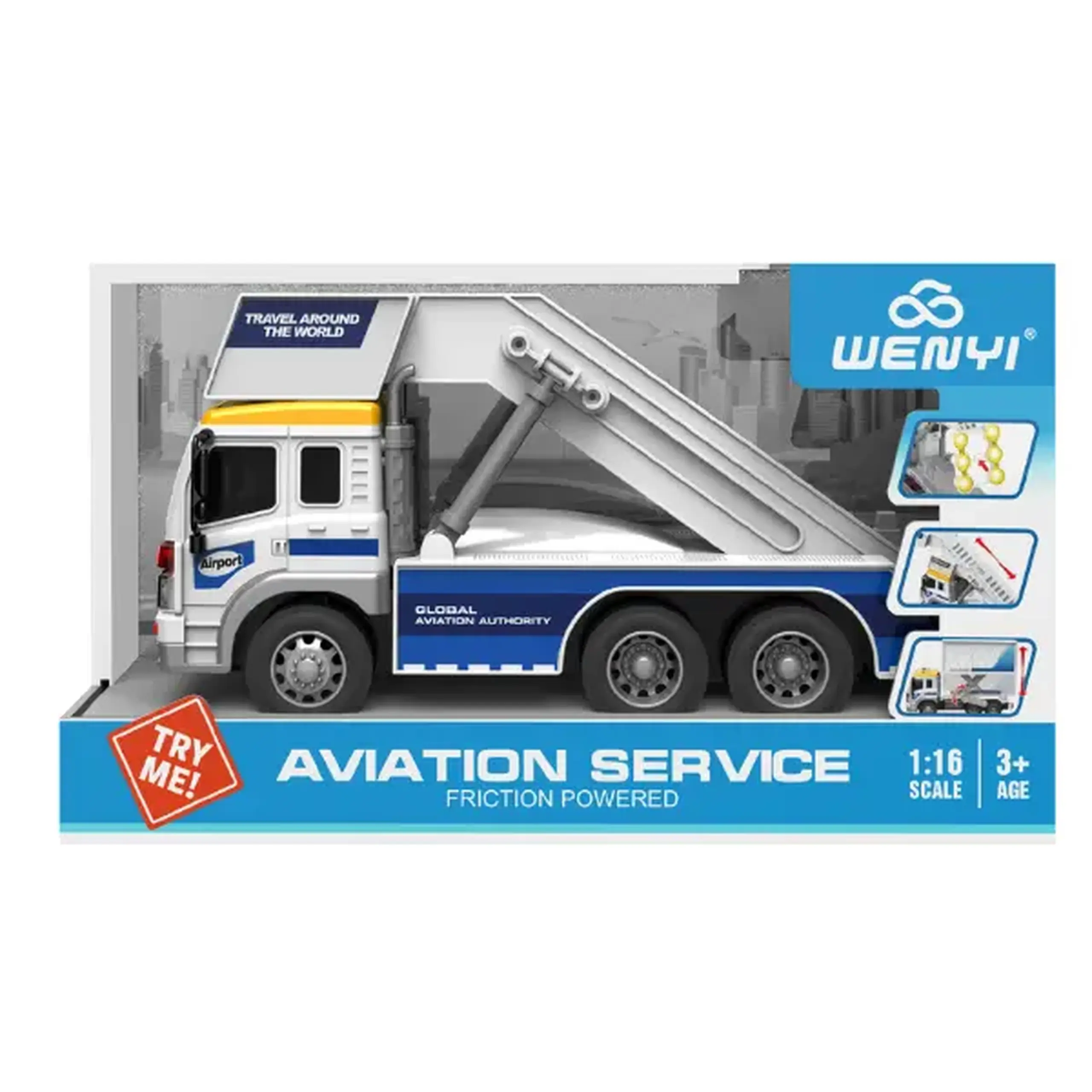 1:16 Vehicul de serviciu aeroportuar (lumini /sunete)