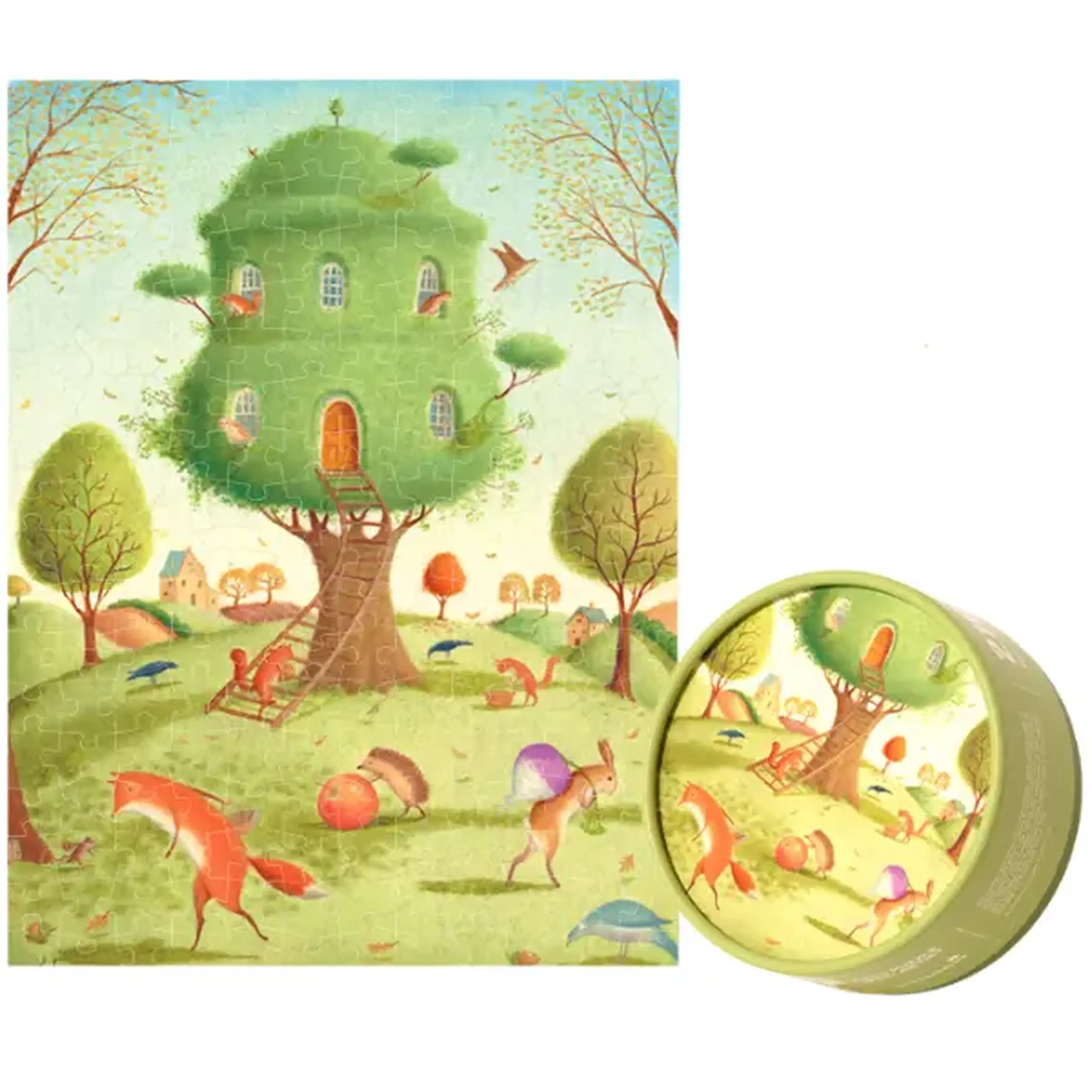Puzzle „Vecini ocupați”, serie de buzunar, 216 elem.