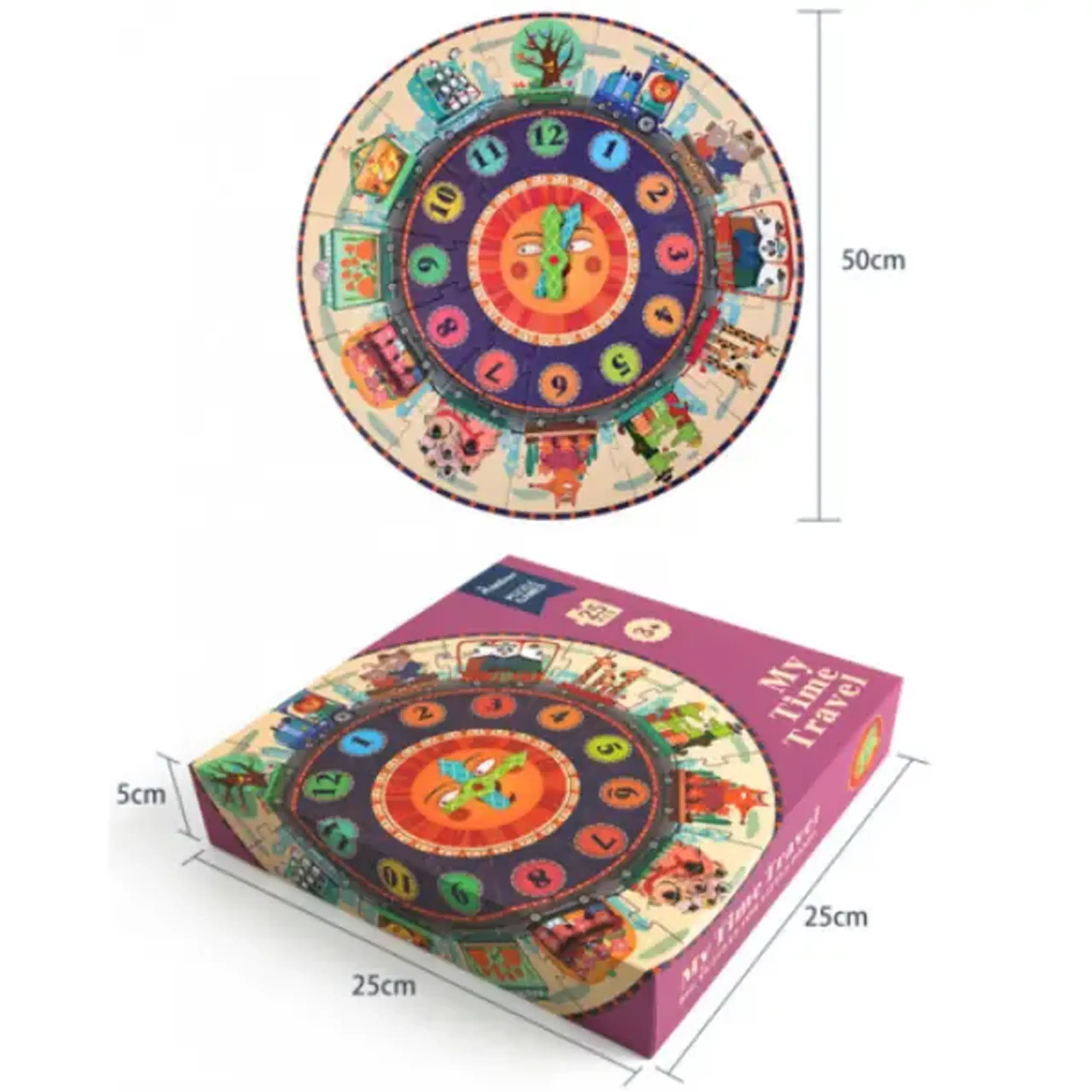 Puzzle „Călătorie în timp”, 25 elem.