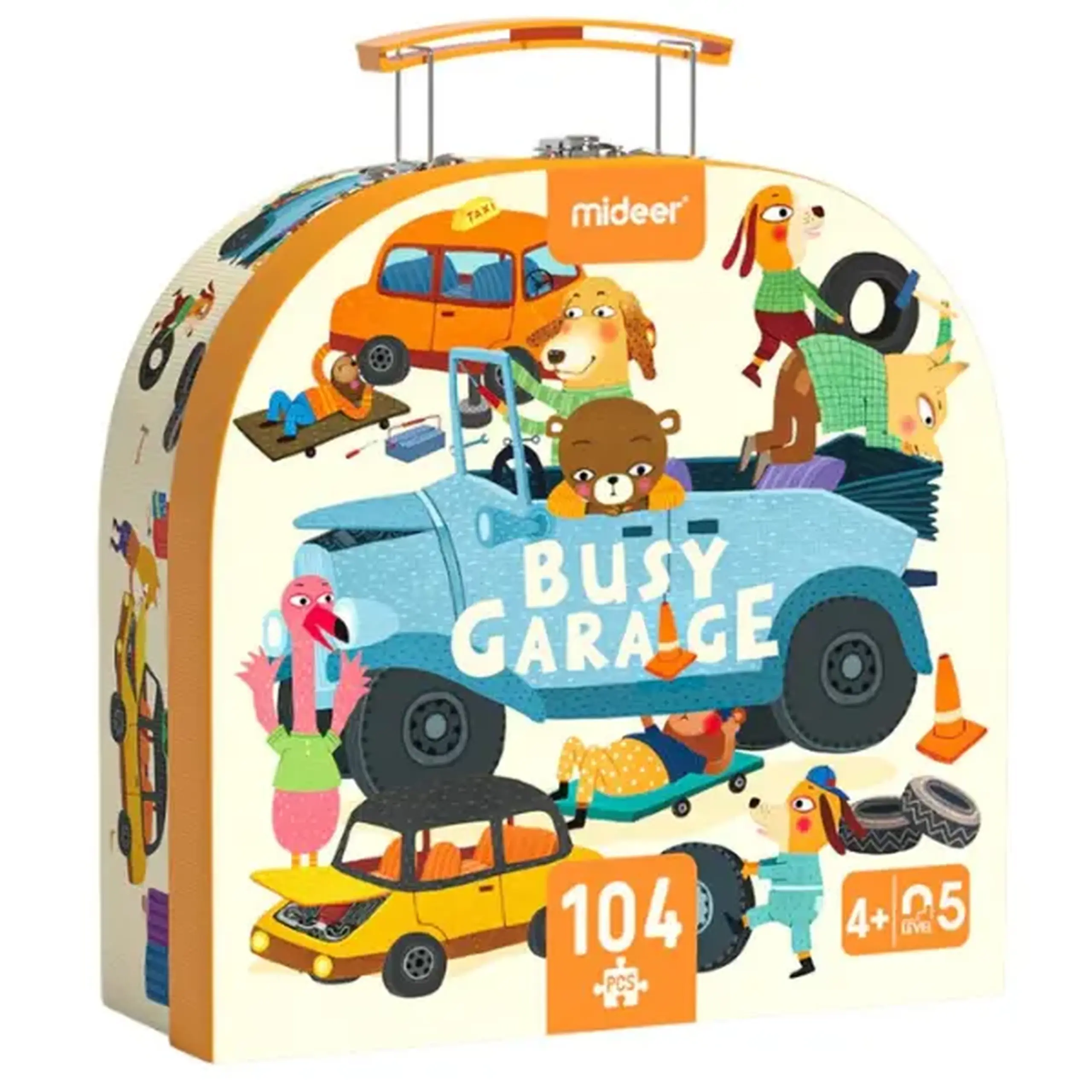 Puzzle în valiză „Garaj”, 104 elem.