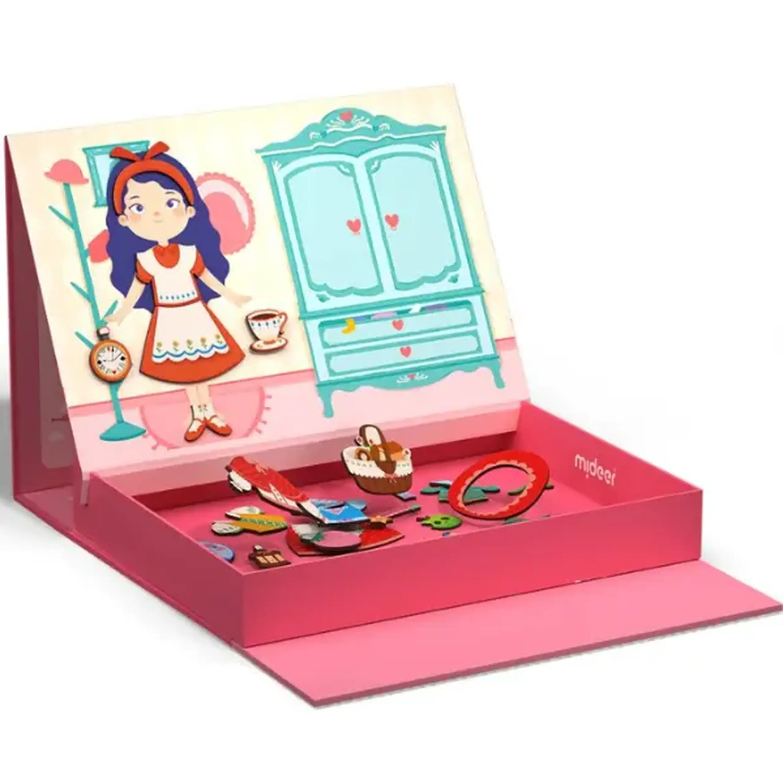 Set de joacă magnetic "Fetița drăgălașă"