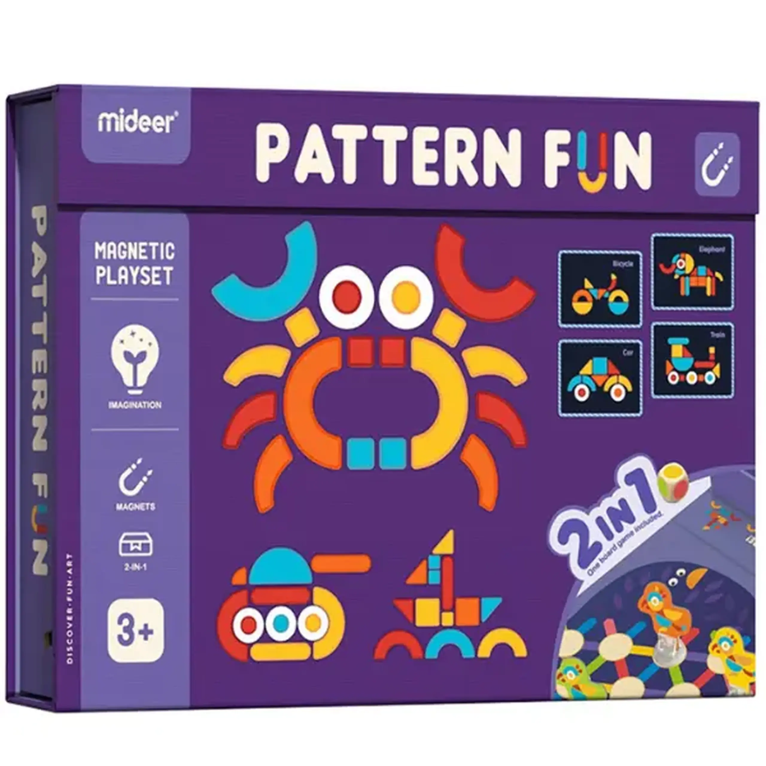 Set de joc magnetic “Jocul cu imaginația”