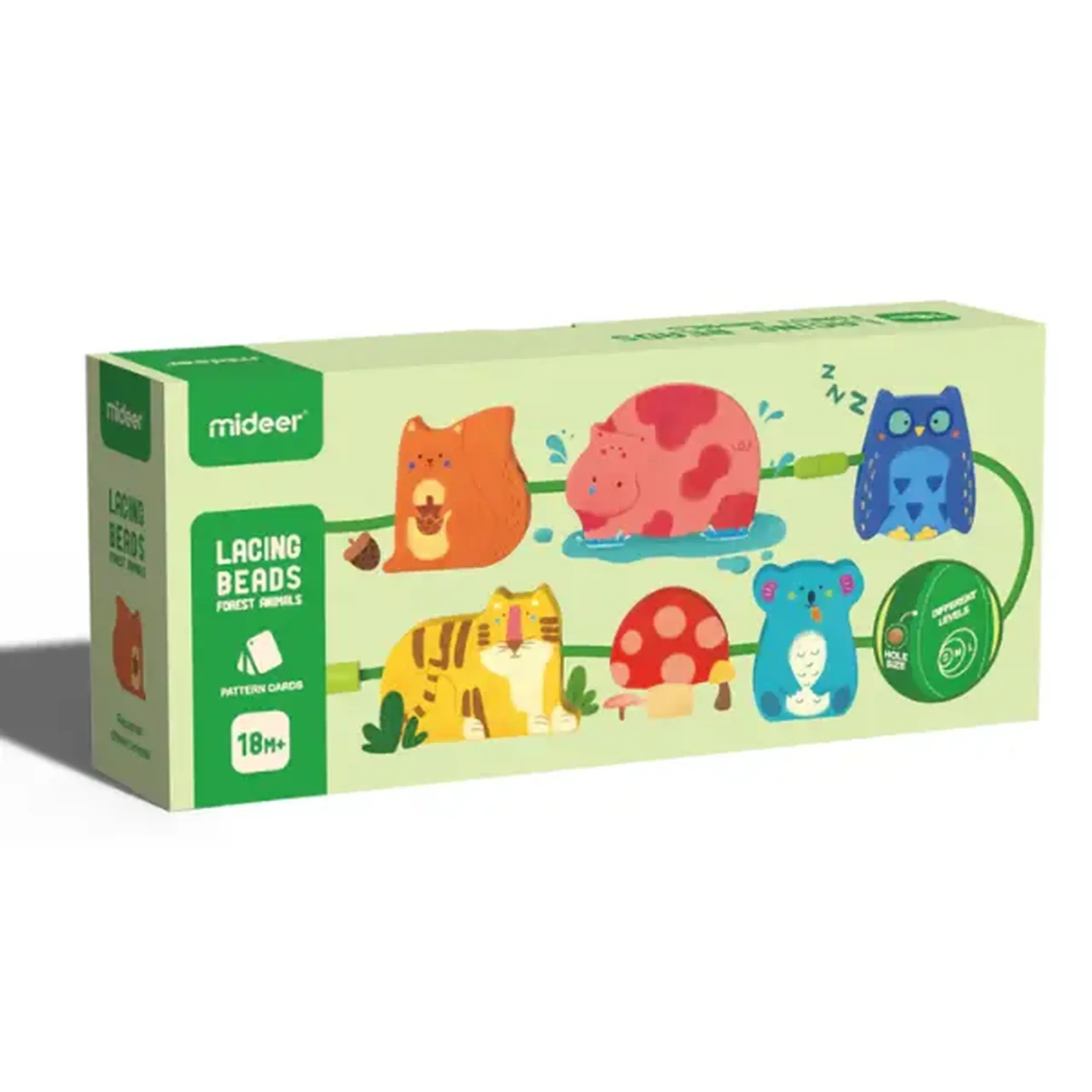 Set șirag "Animale sălbatice", 12 piese