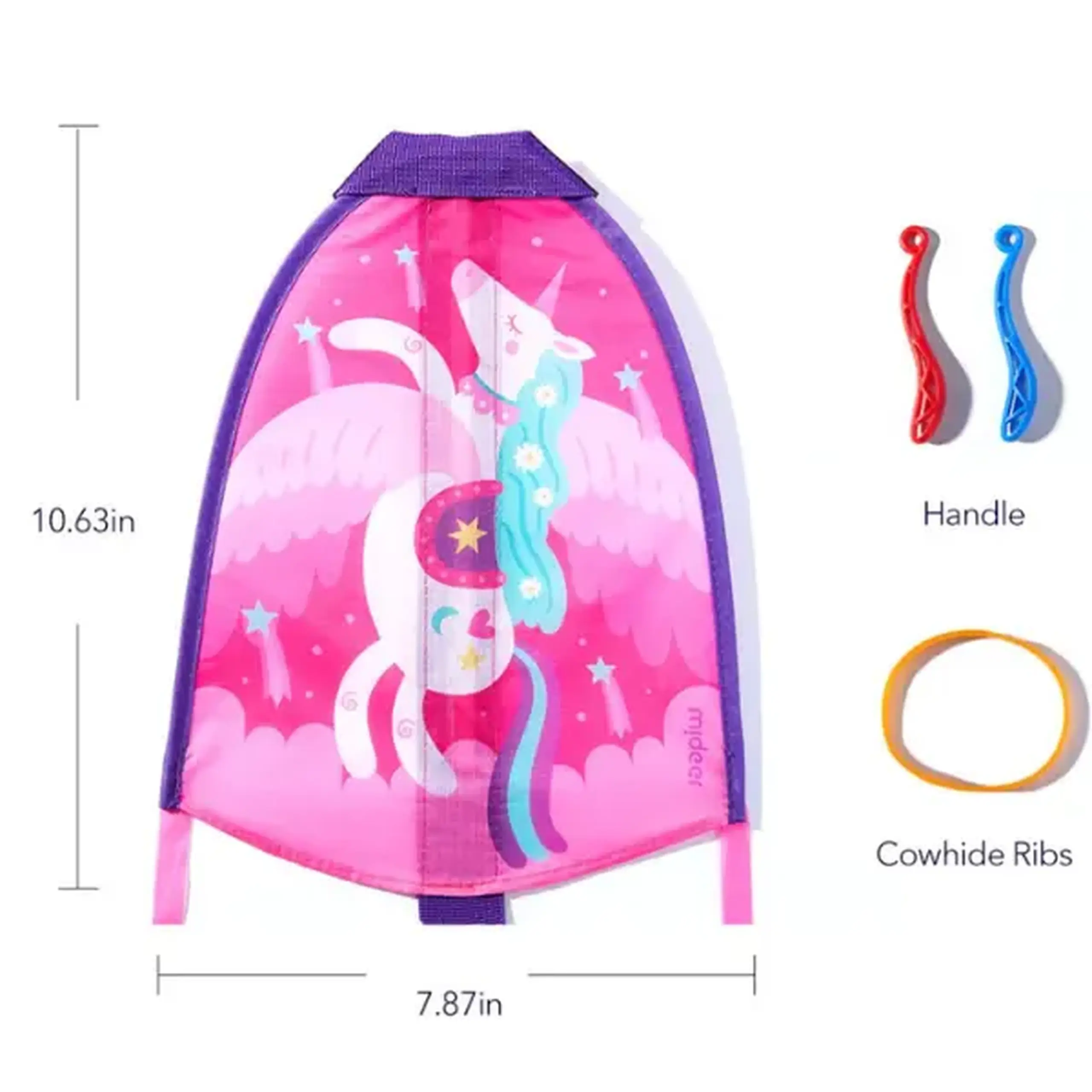 Mini- zmeu "Unicorn în culori de curcubeu"