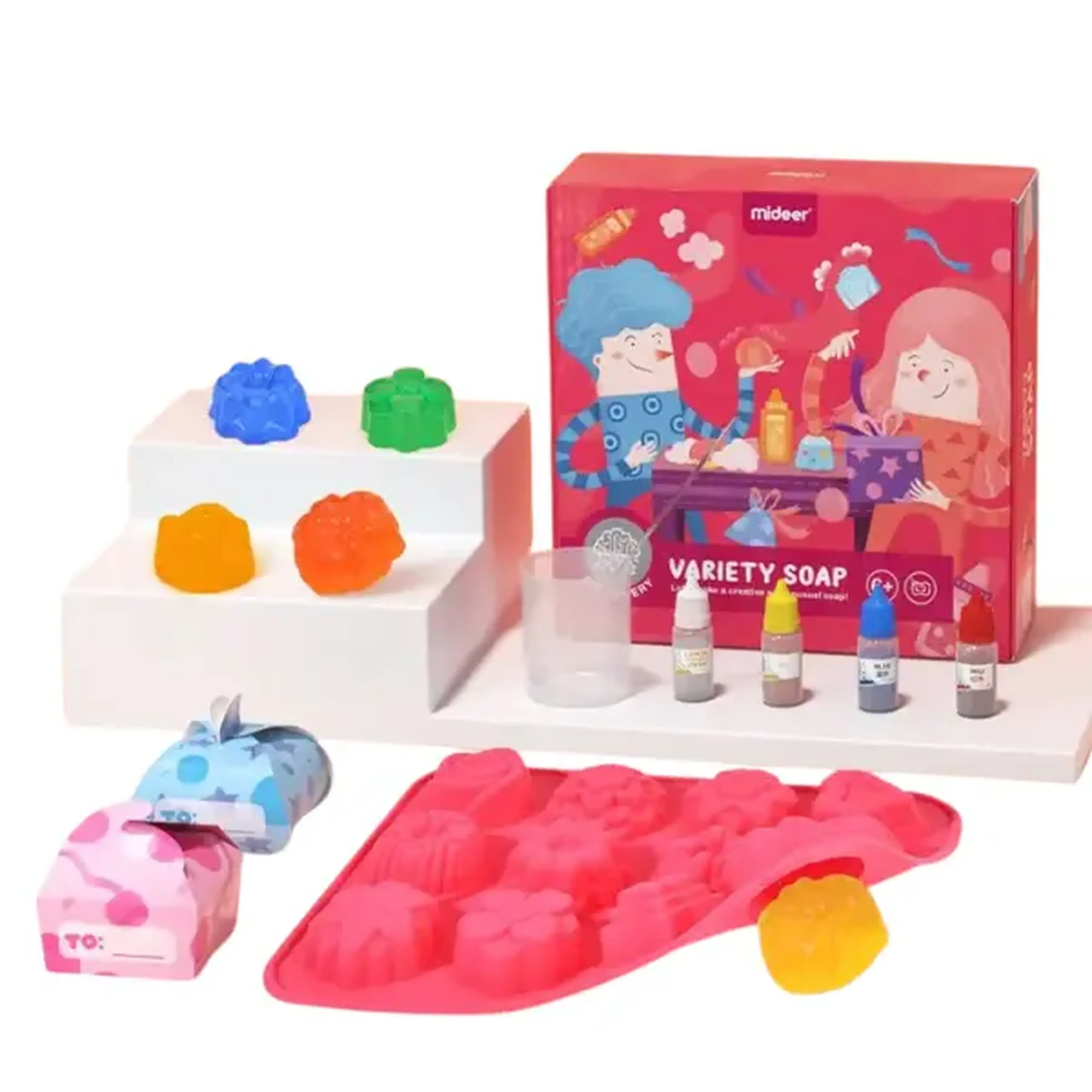 Set creativ pentru fabricarea săpunului