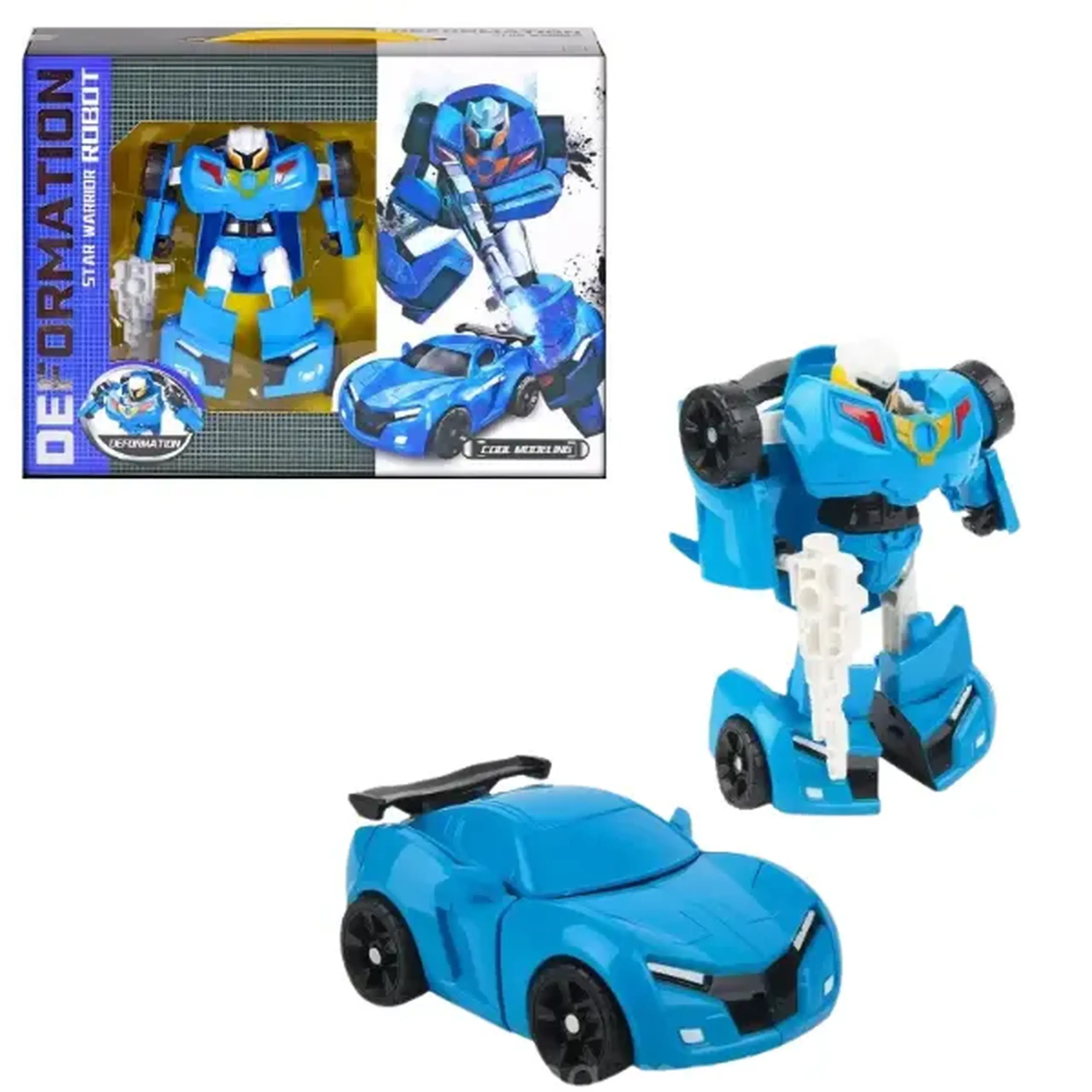 Robot transformer "Tobot - Mașină de curse", 2 modele
