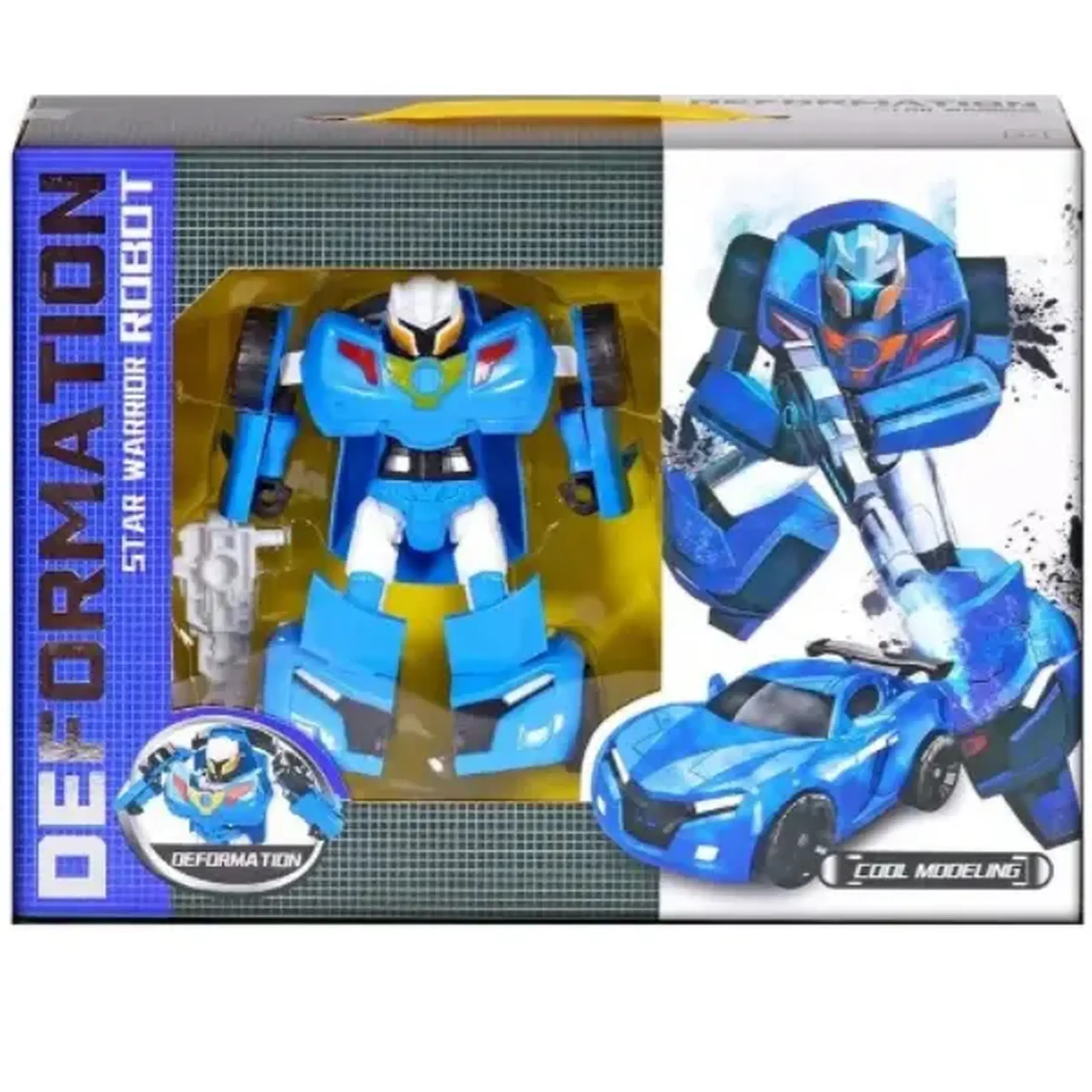 Robot transformer "Tobot - Mașină de curse", 2 modele