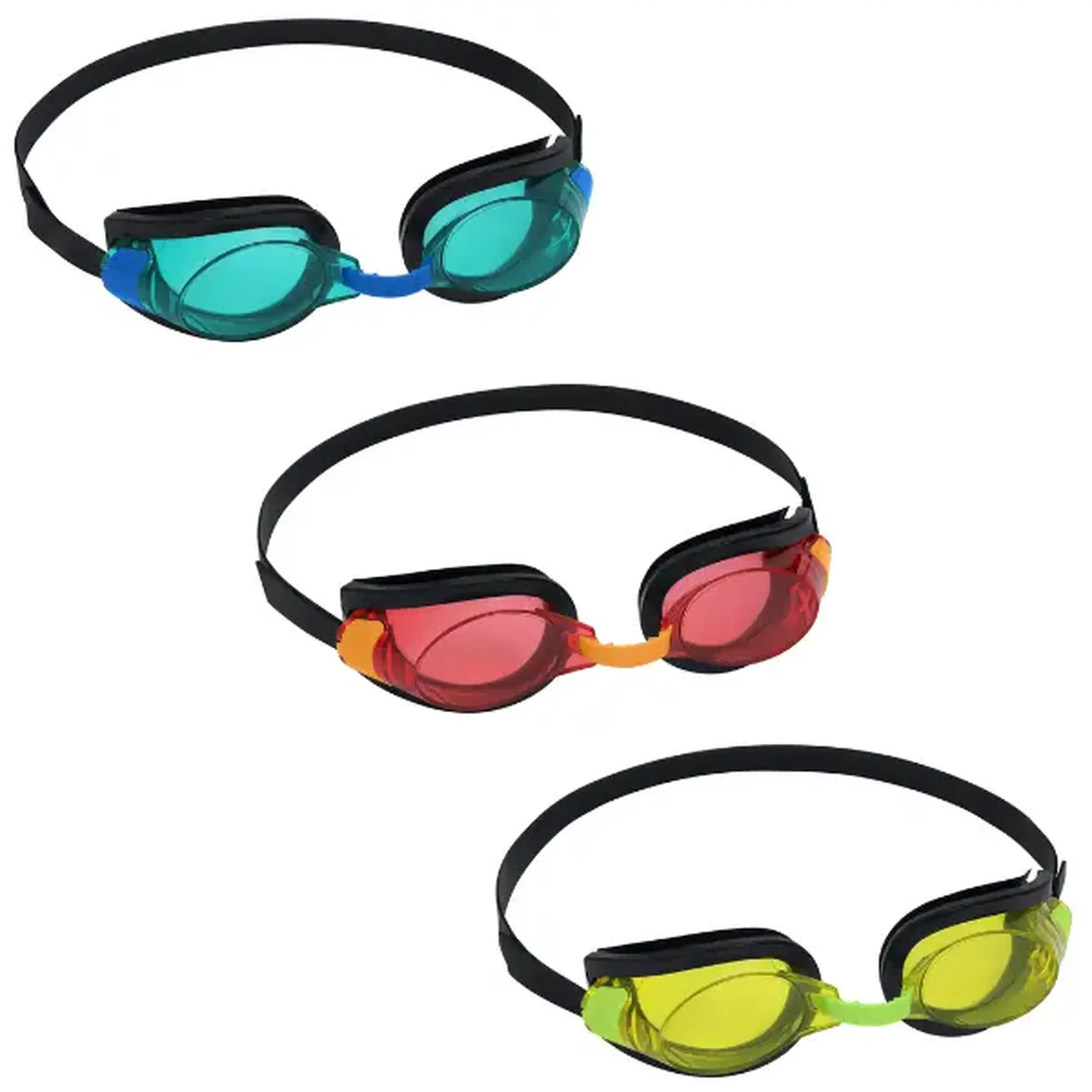 Bestway Ochelari de înot, 7+, 3 culori