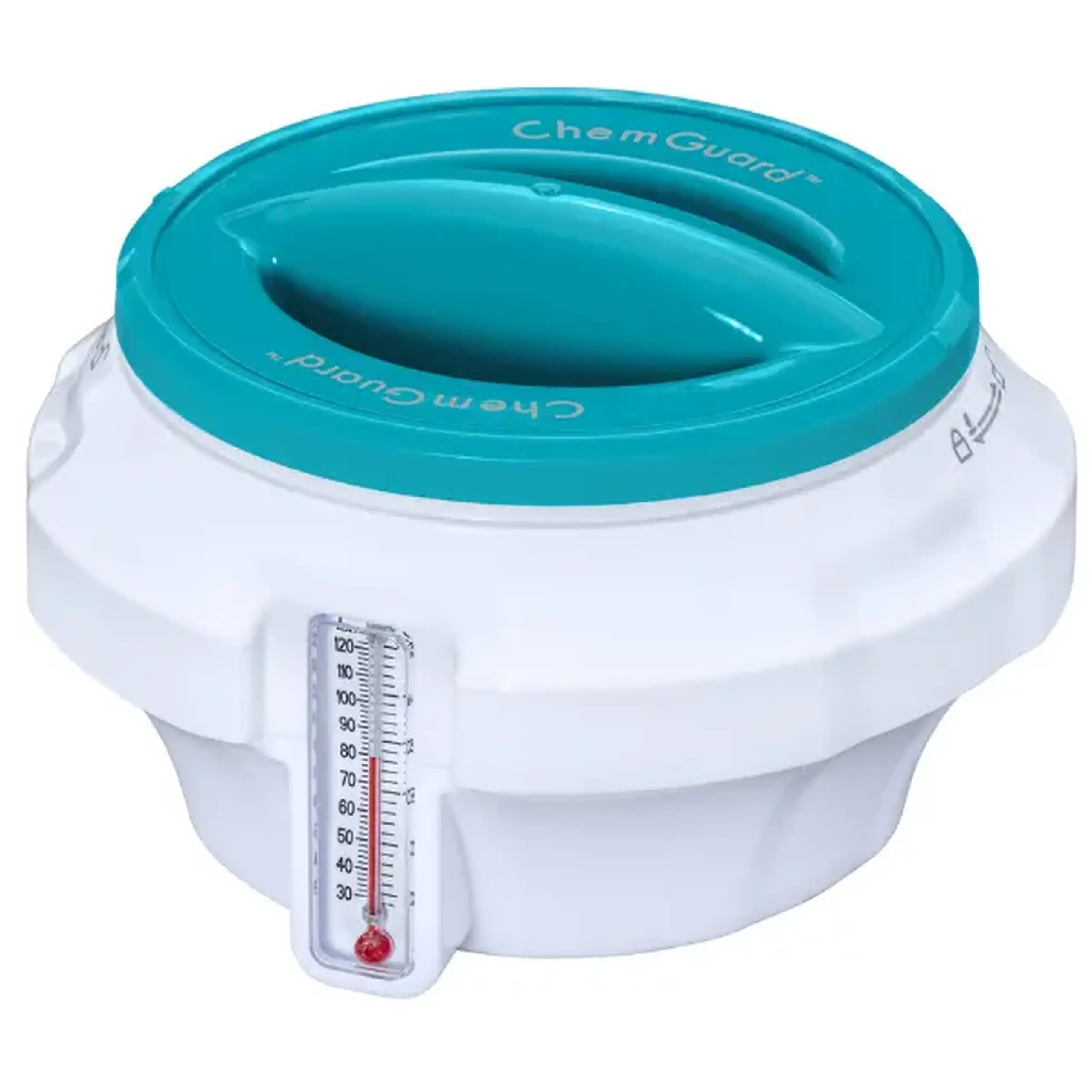 Bestway Dozator plutitor cu termometru și mănușă de protecție pentru tablete de 7,6 cm