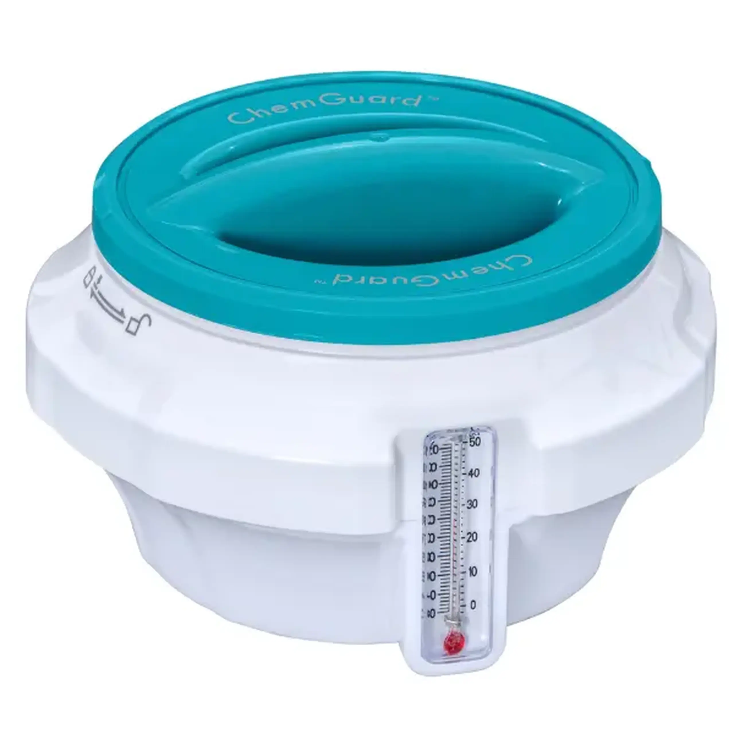 Bestway Dozator plutitor cu termometru și mănușă de protecție pentru tablete de 7,6 cm