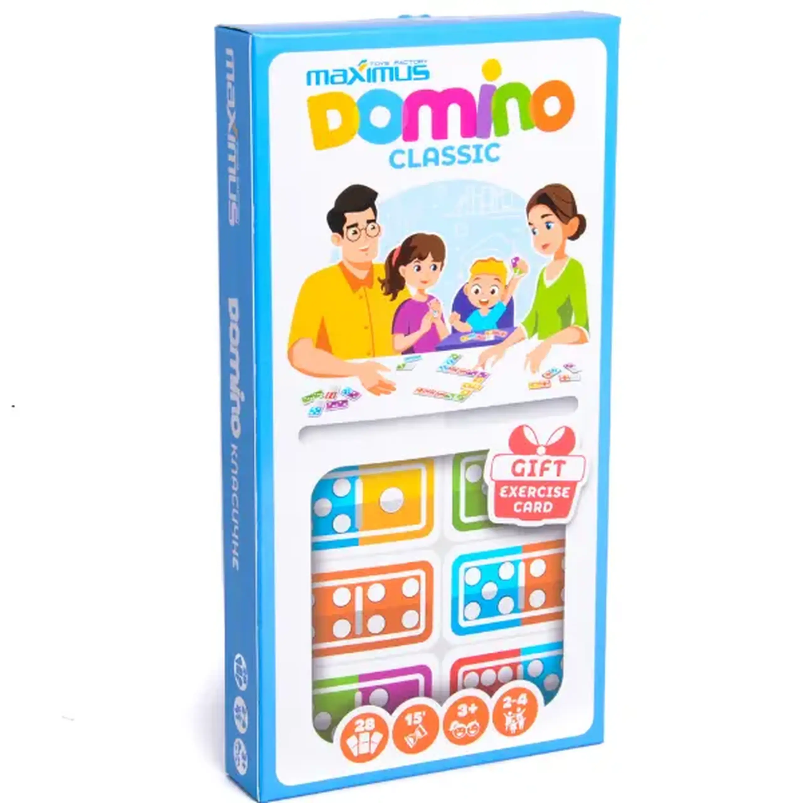 Joc de masă „Domino clasic”, 28 dominouri