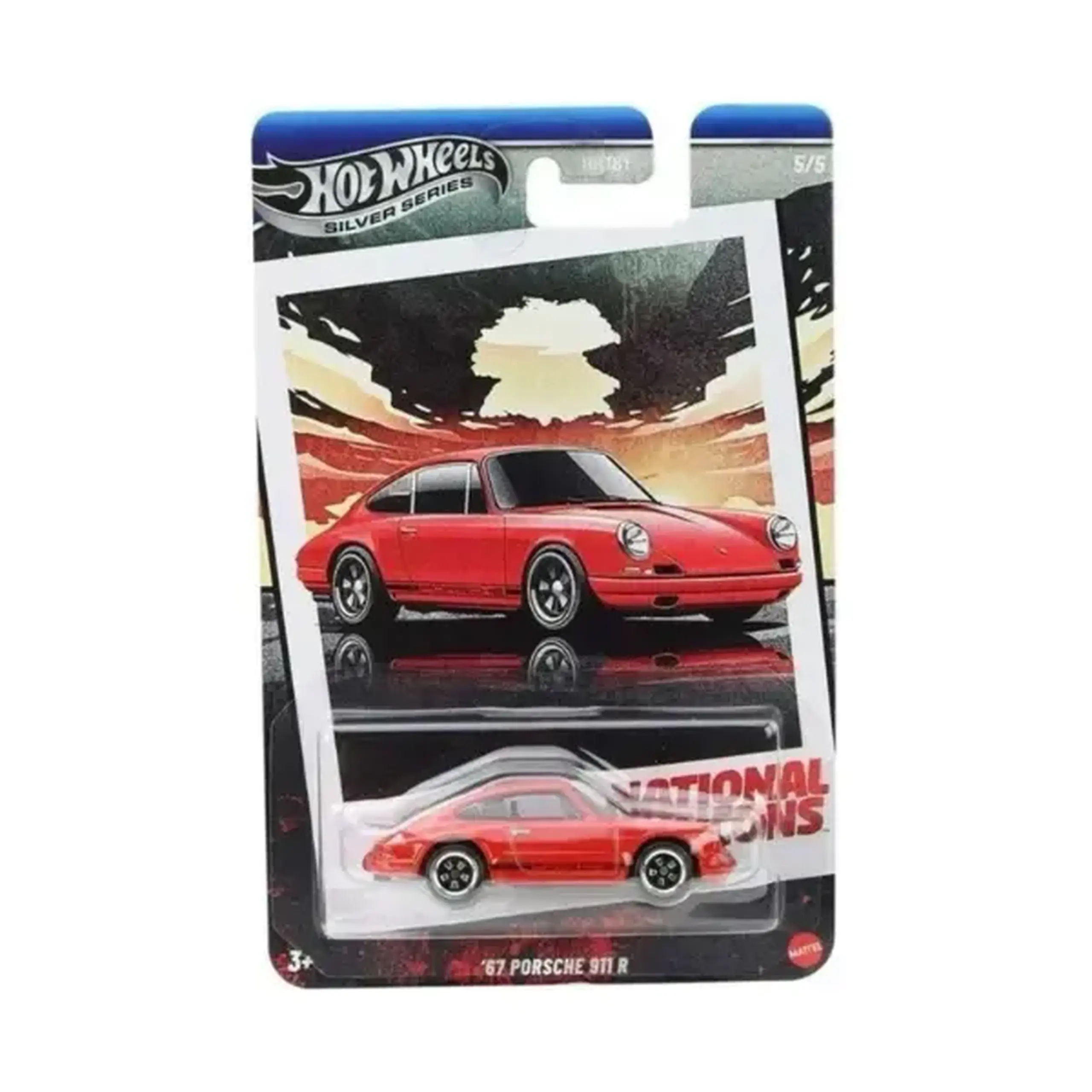Set Hot Wheels Silver Series 2025 «National Icons» 1:64, în as.