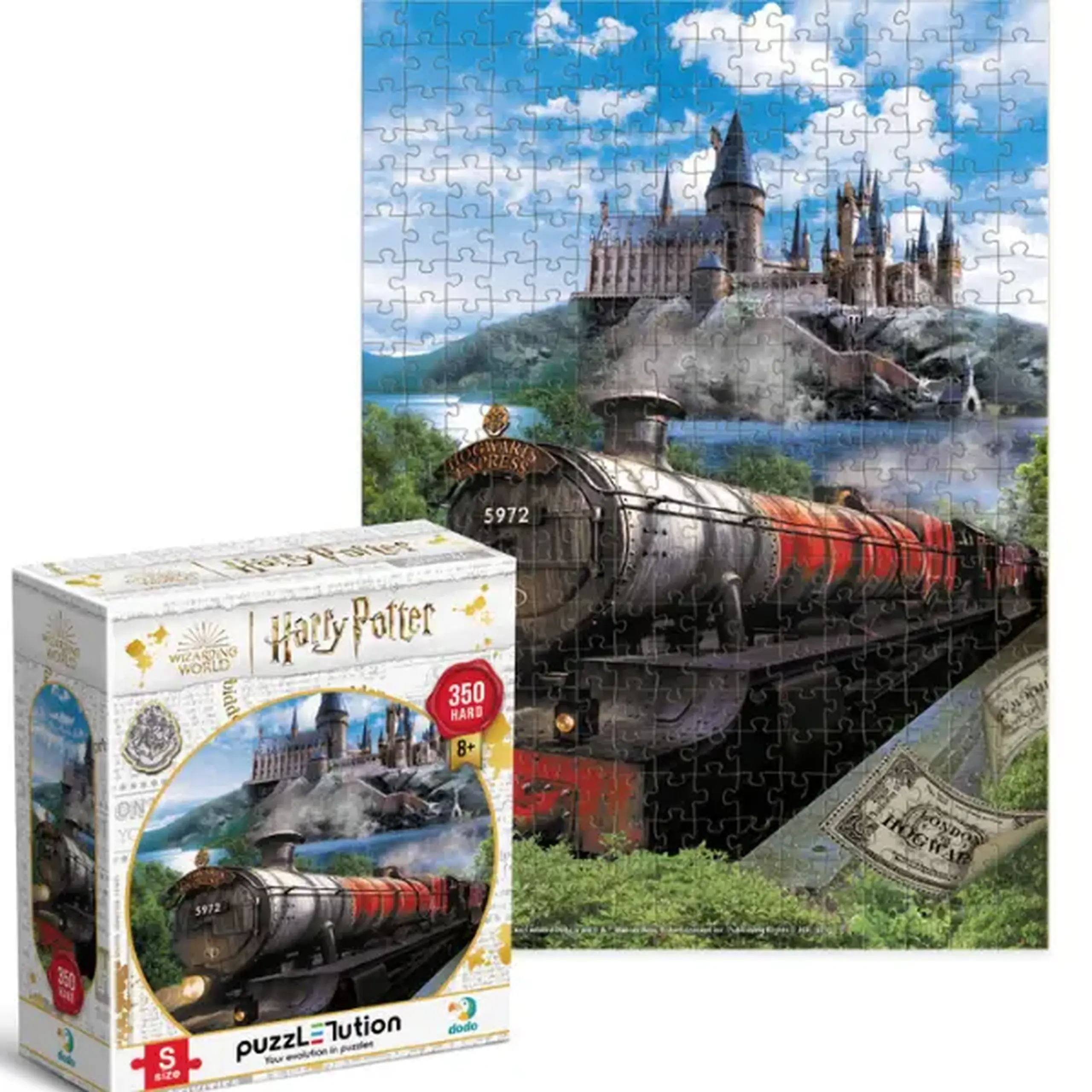 Puzzle "Trenul Hogwarts Express", seria Harry Potter, 350 elem.