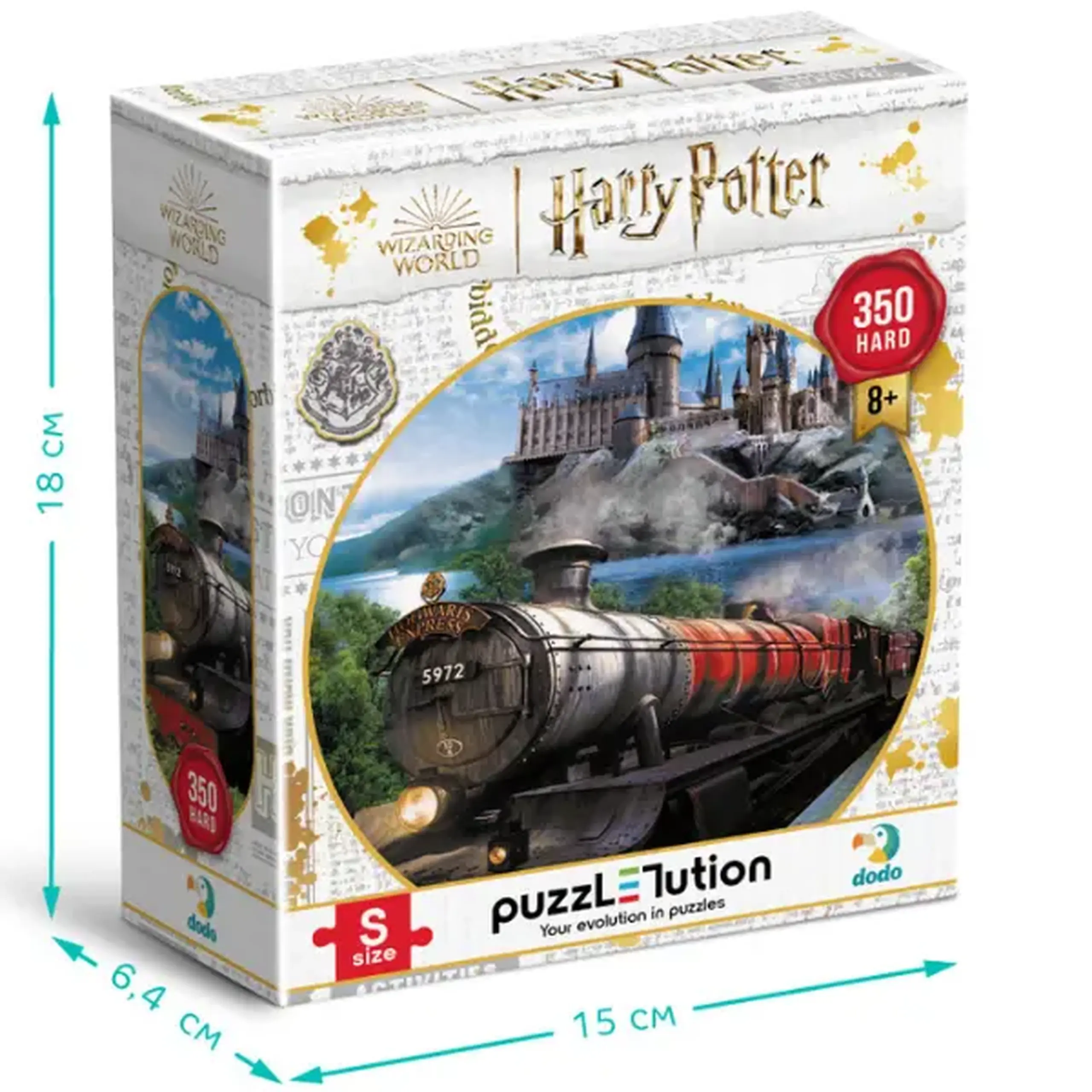 Puzzle "Trenul Hogwarts Express", seria Harry Potter, 350 elem.