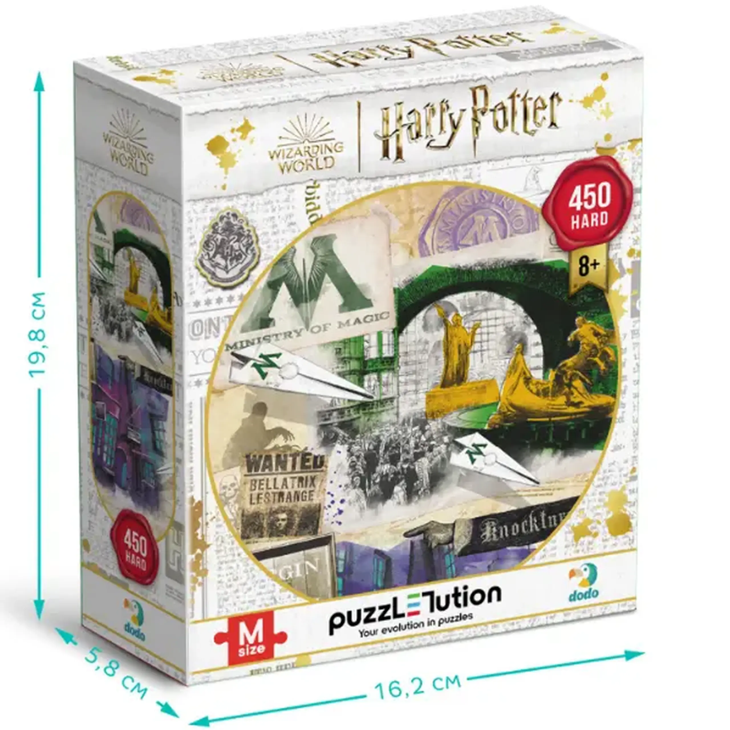 Puzzle "Ministerul Magiei și Aleea Knocktern.", seria Harry Potter, 450 elem.