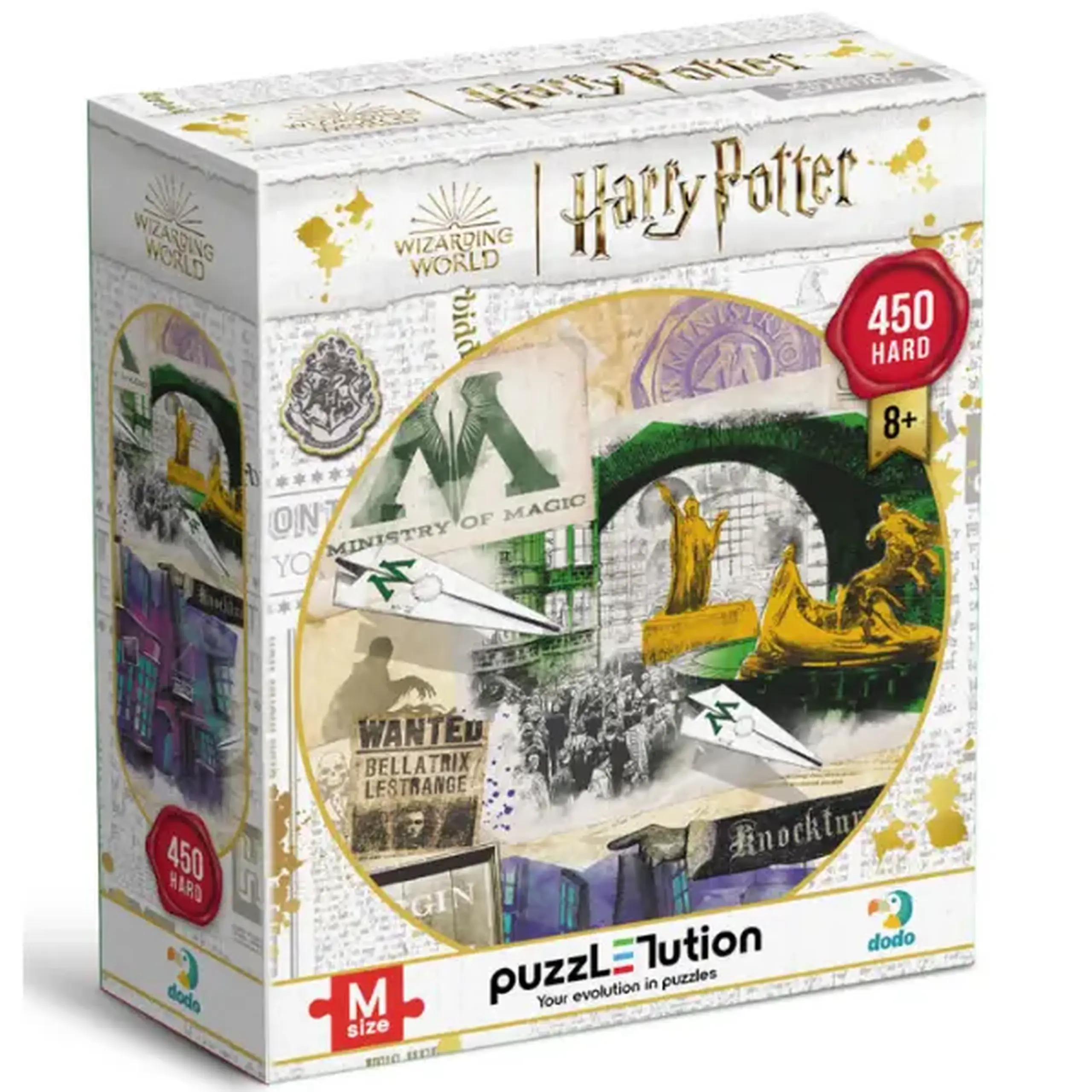 Puzzle "Ministerul Magiei și Aleea Knocktern.", seria Harry Potter, 450 elem.